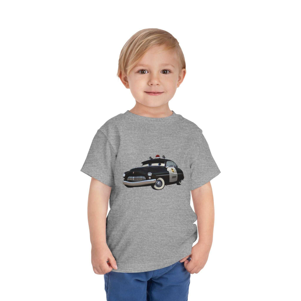 Police Car Toddler Tee