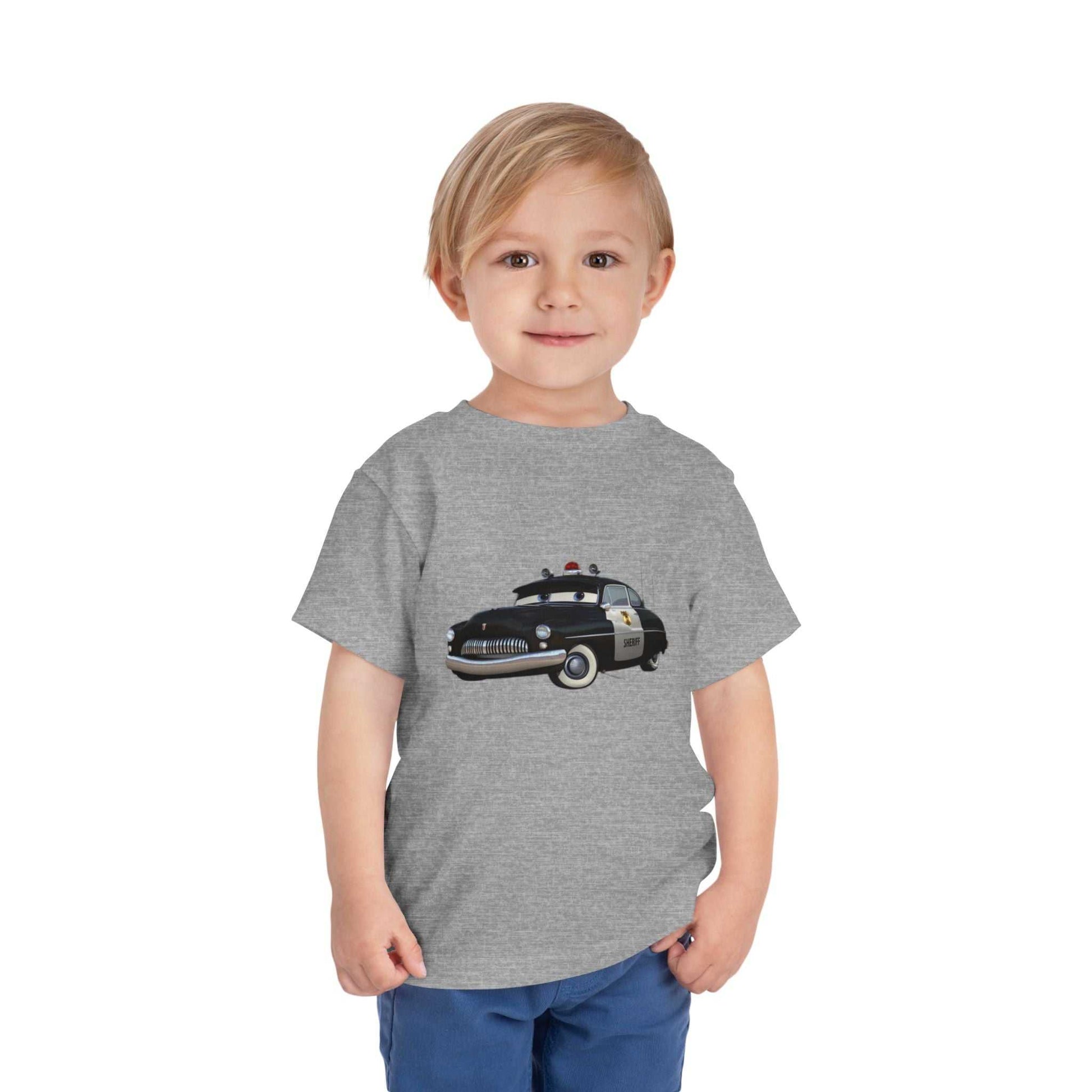 Police Car Toddler Tee