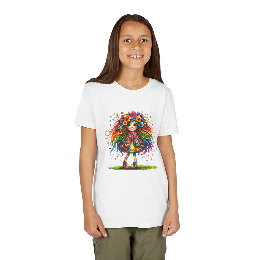Whimsical Flower Child Youth Tee