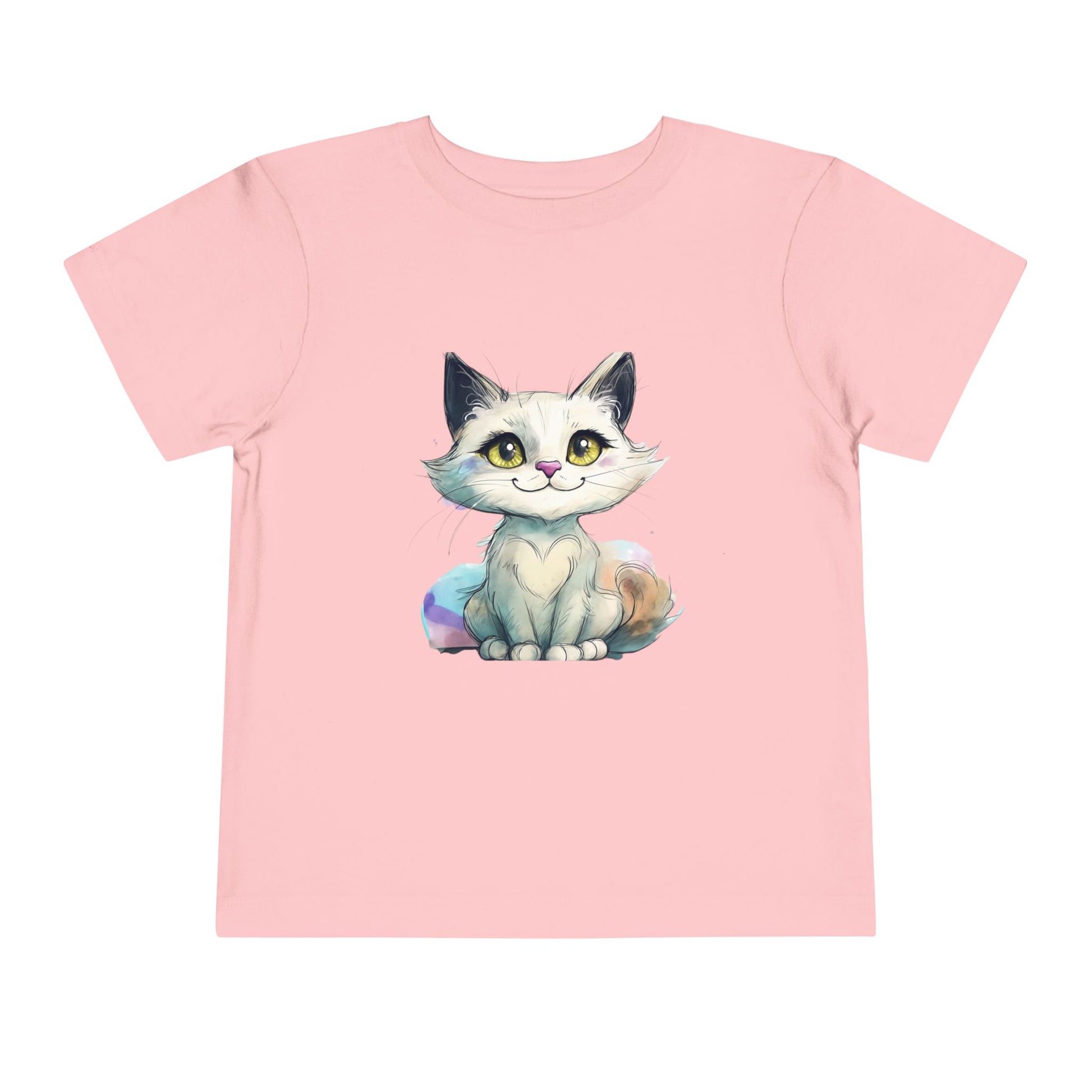 Adorable Cat Toddler Tee