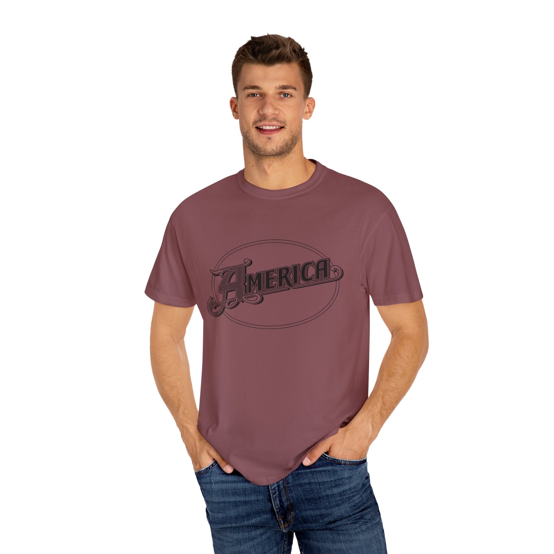 America Vintage Garment-Dyed T-Shirt
