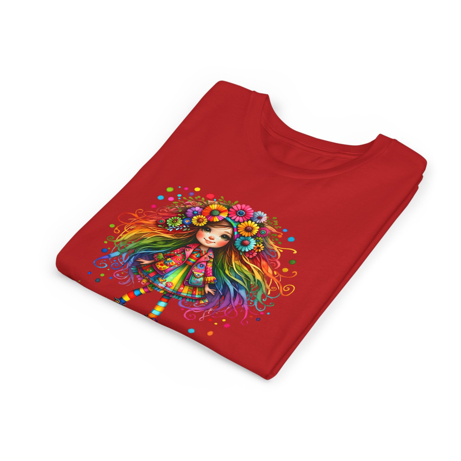 Whimsical Flower Child Youth Tee