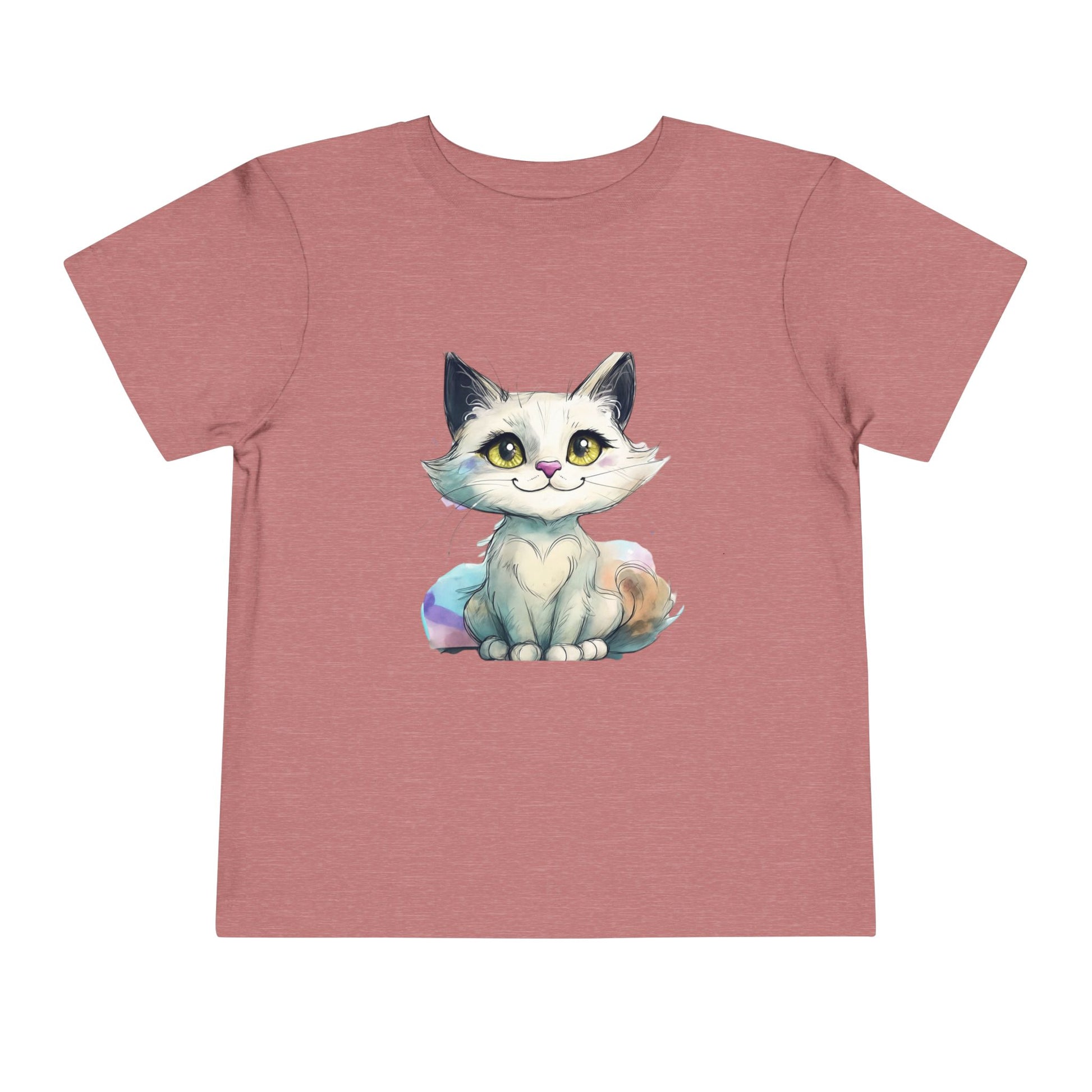 Adorable Cat Toddler Tee