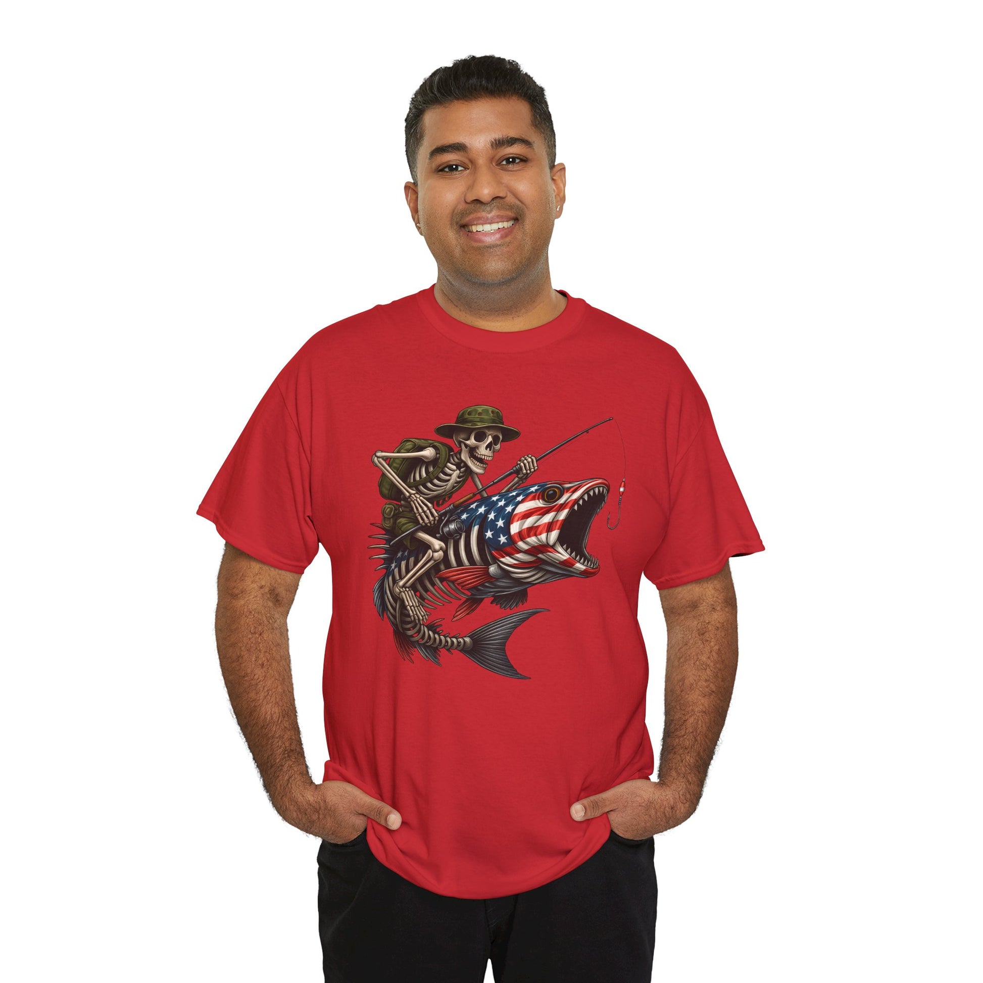 Fishing Skeleton Tee