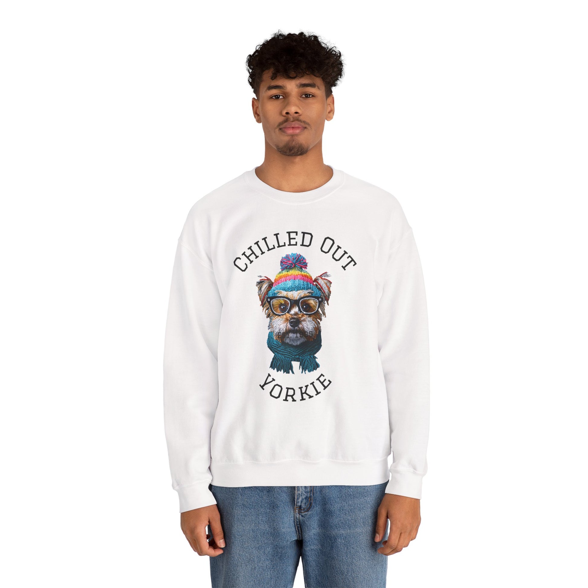 Chilled Out Yorkie Sweatshir