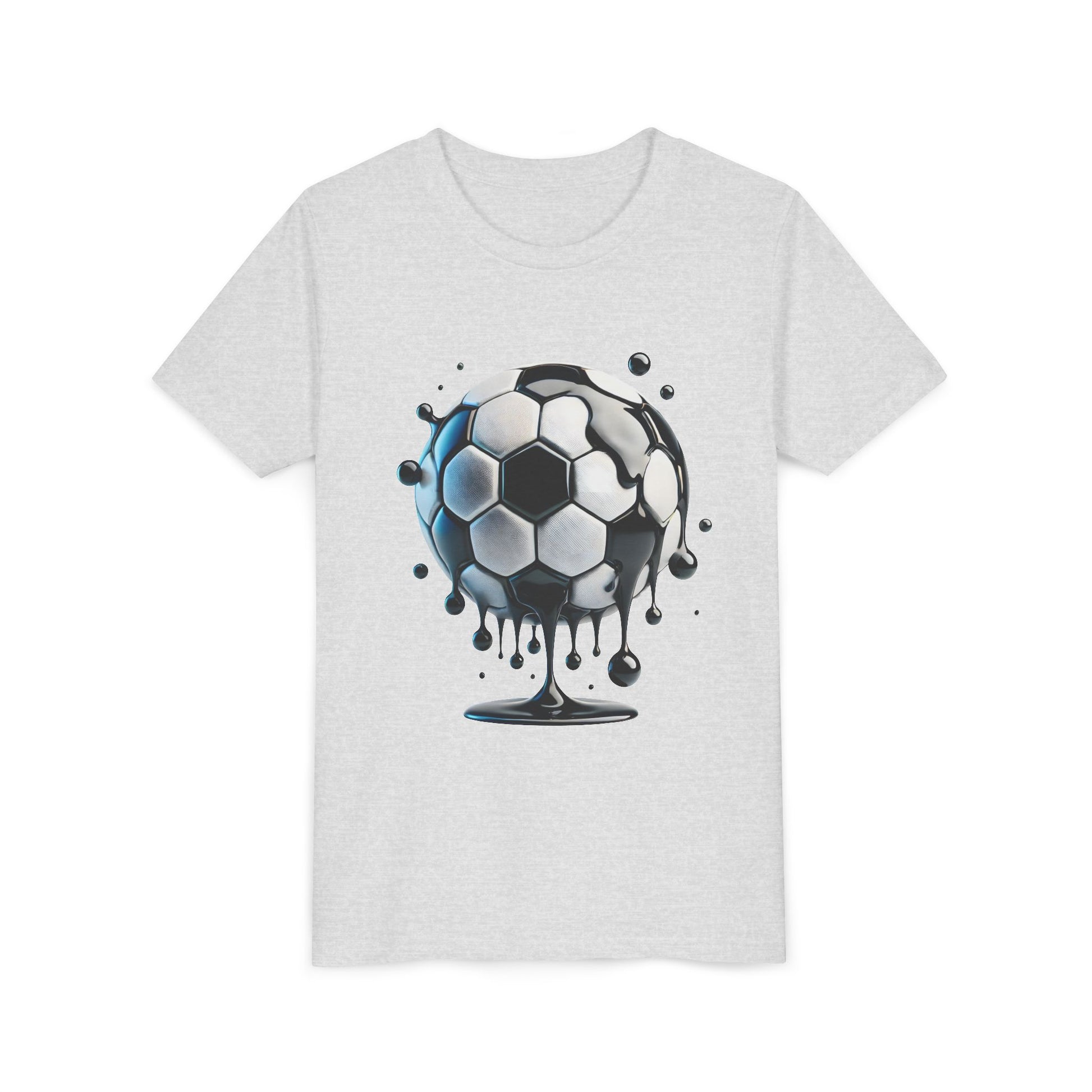 Dripping Soccer Ball Youth Tee