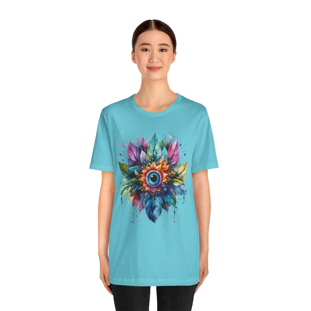 Colorful Eye Design Unisex Tee