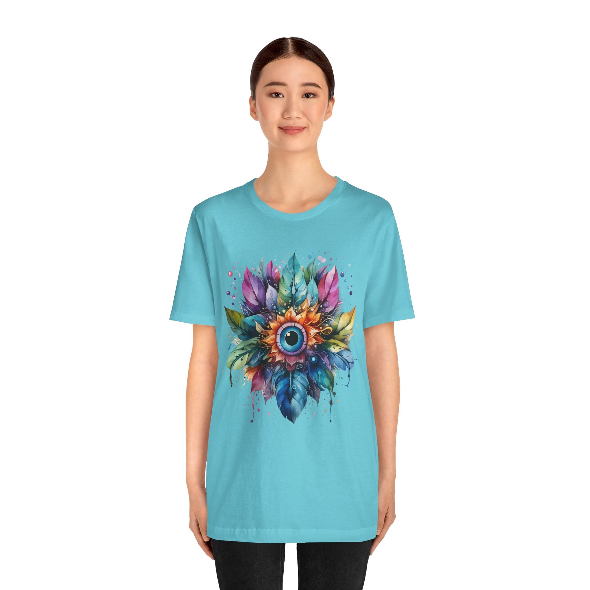 Colorful Eye Design Unisex Tee