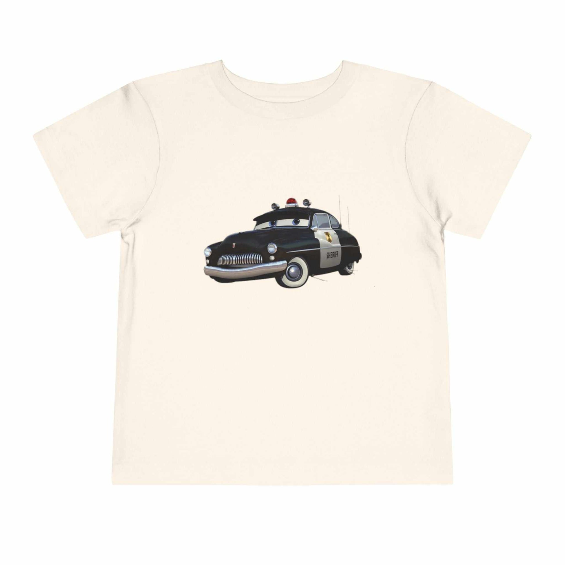 Police Car Toddler Tee
