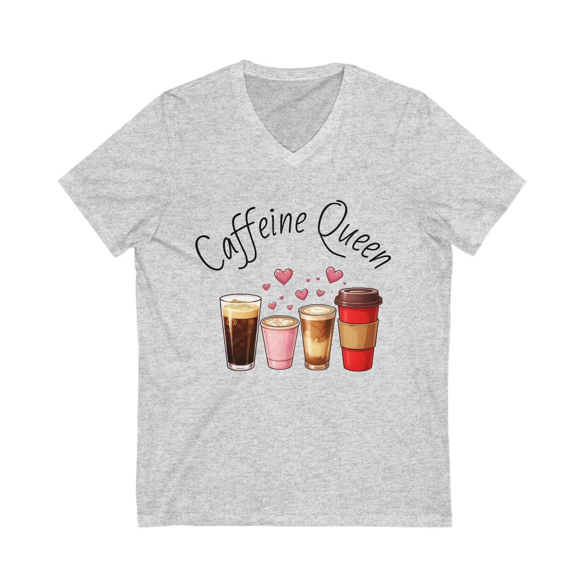 Caffeine Queen V Neck