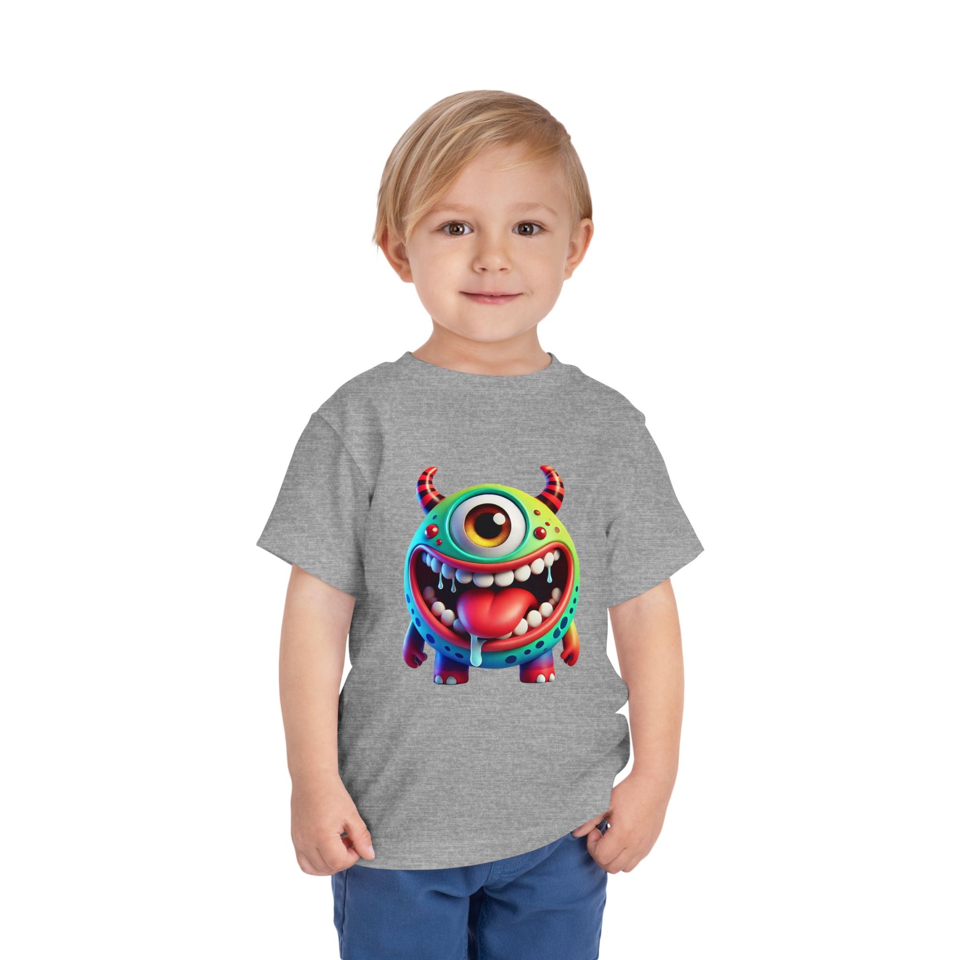Colorful Monster Toddler Tee