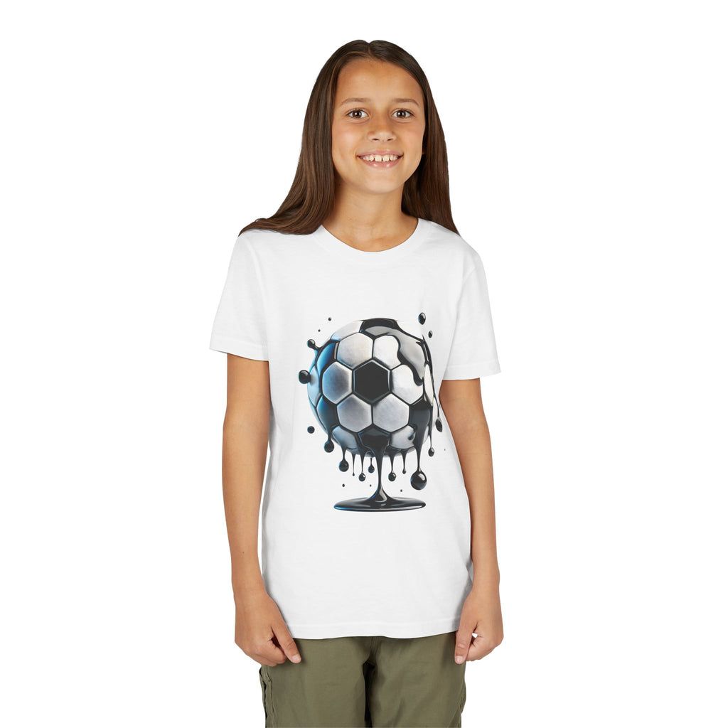 Dripping Soccer Ball Youth Tee