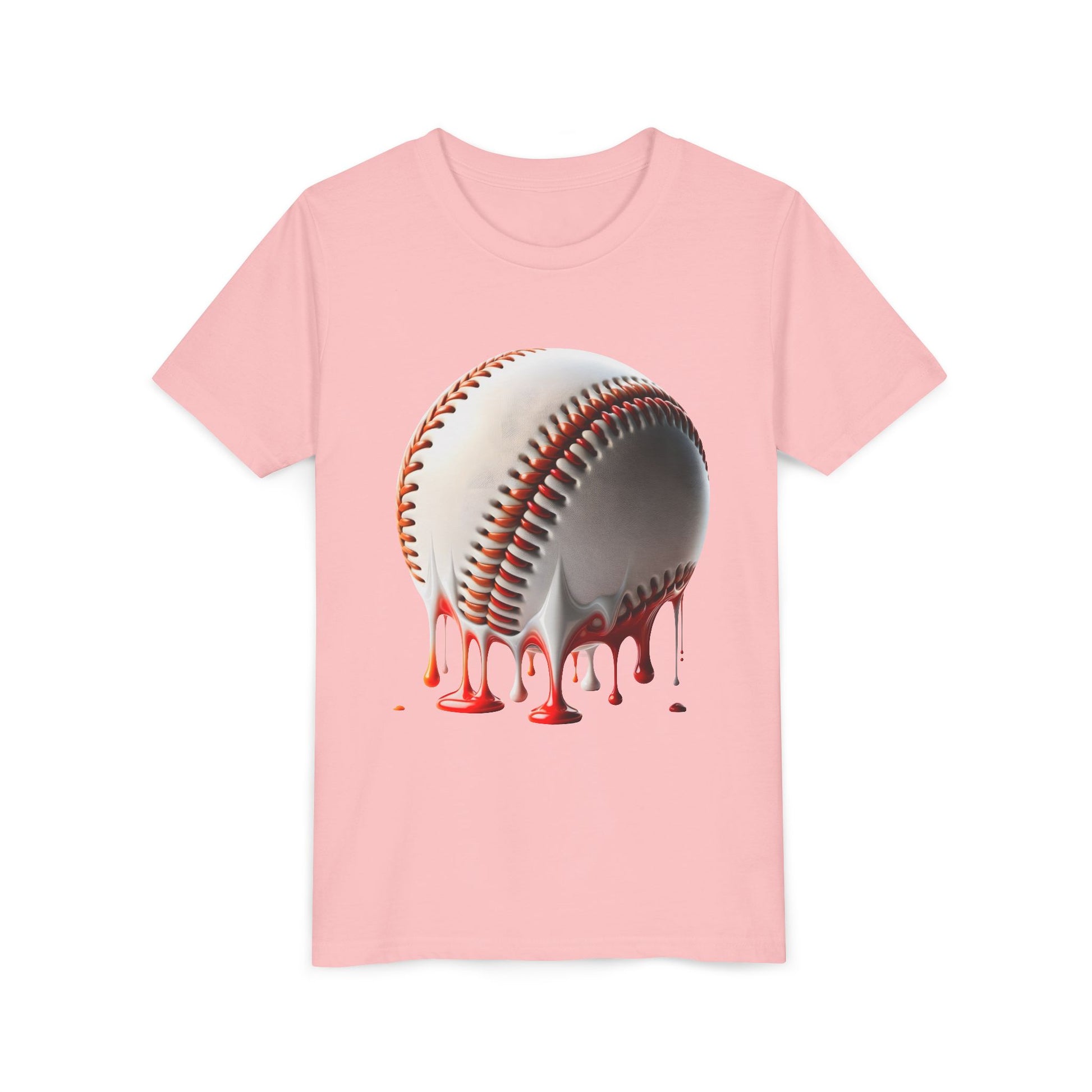 Youth Baseball Inspired Dripping Tee