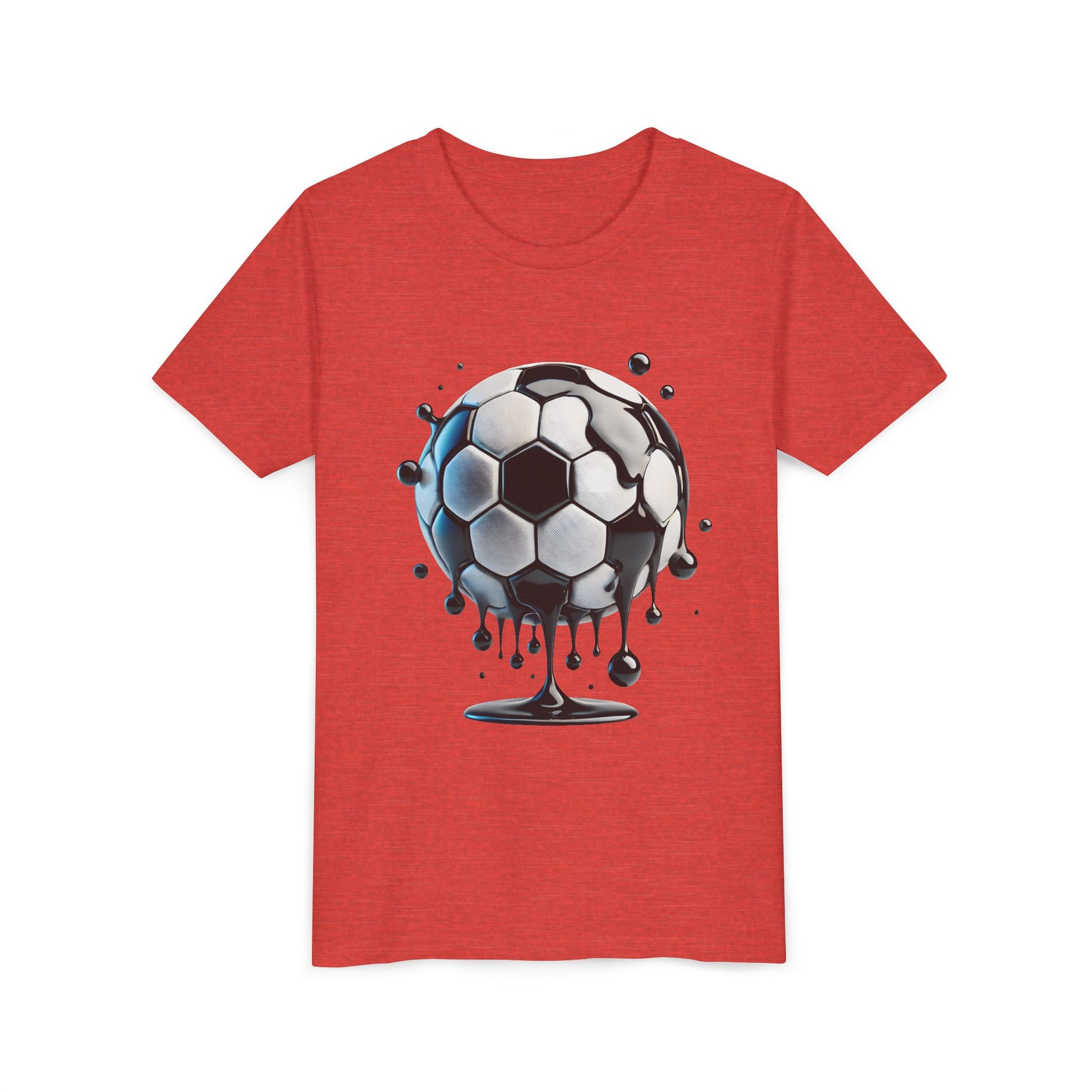 Dripping Soccer Ball Youth Tee