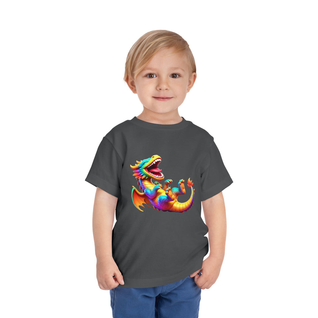 Rainbow Dinosaur Toddler Tee