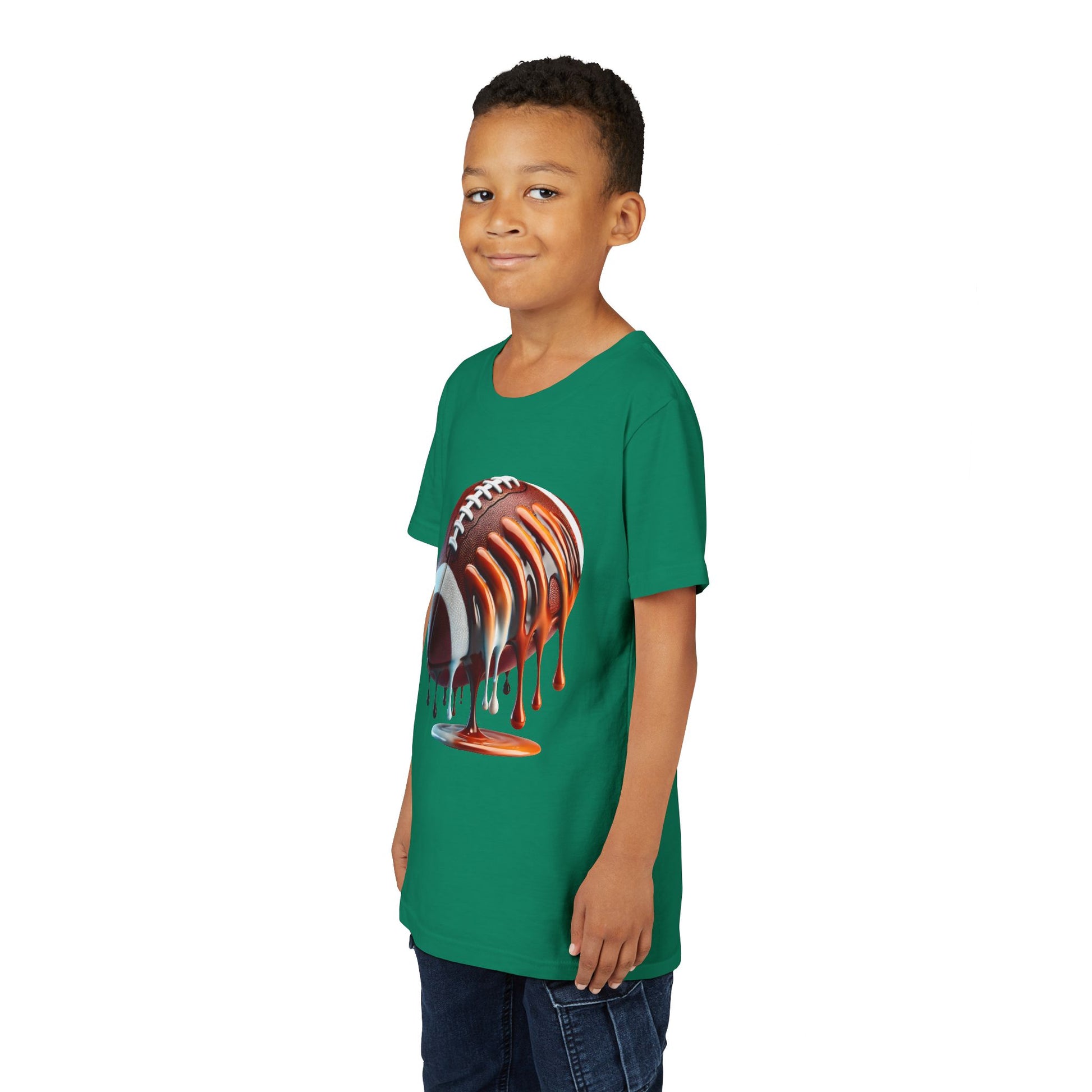 Dripping Football Youth Tee