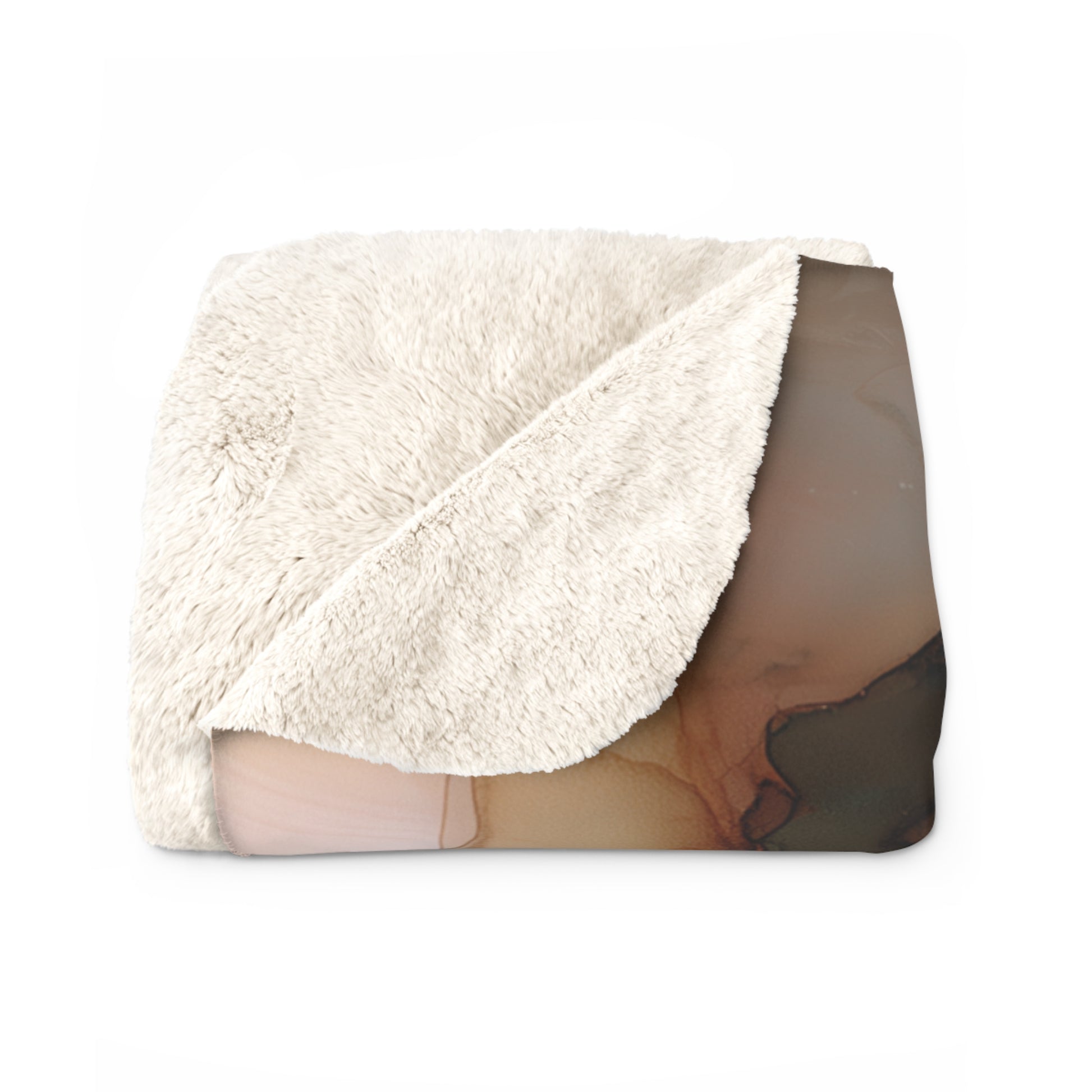 Floral Sherpa Fleece Blanket