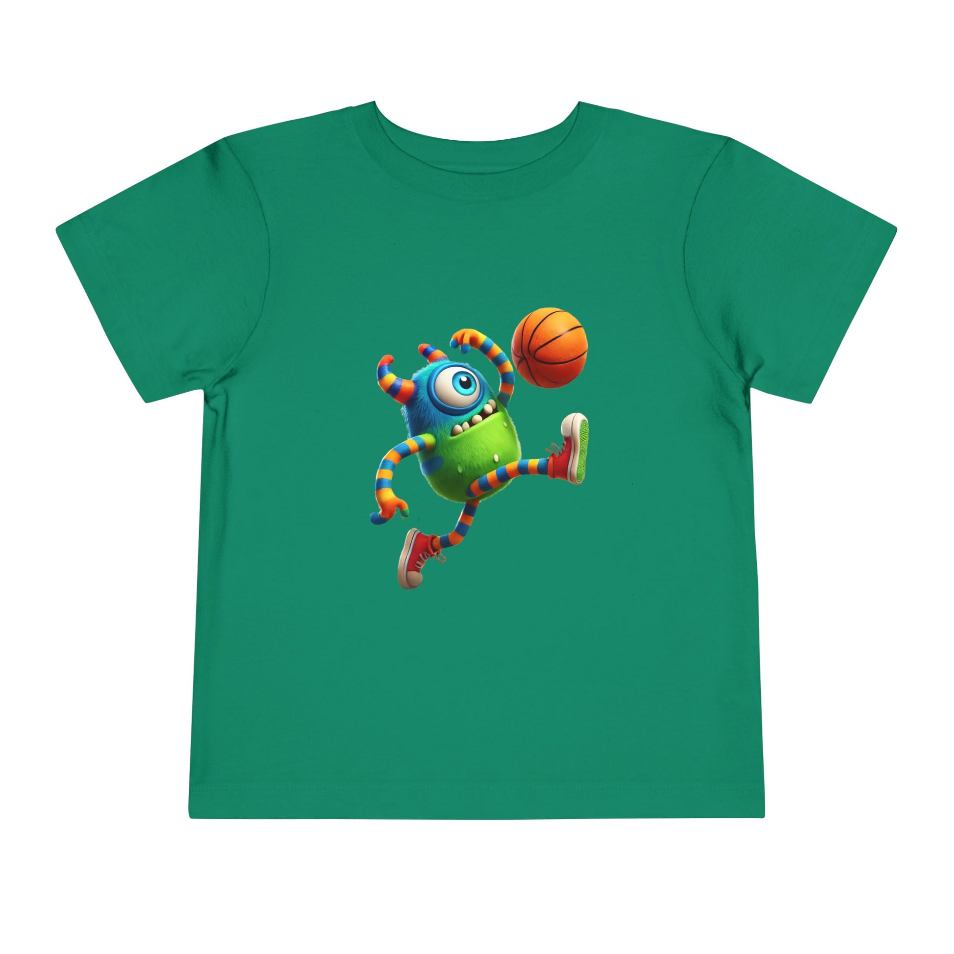 Playful Monster Toddler Tee, Fun Kids Shirt