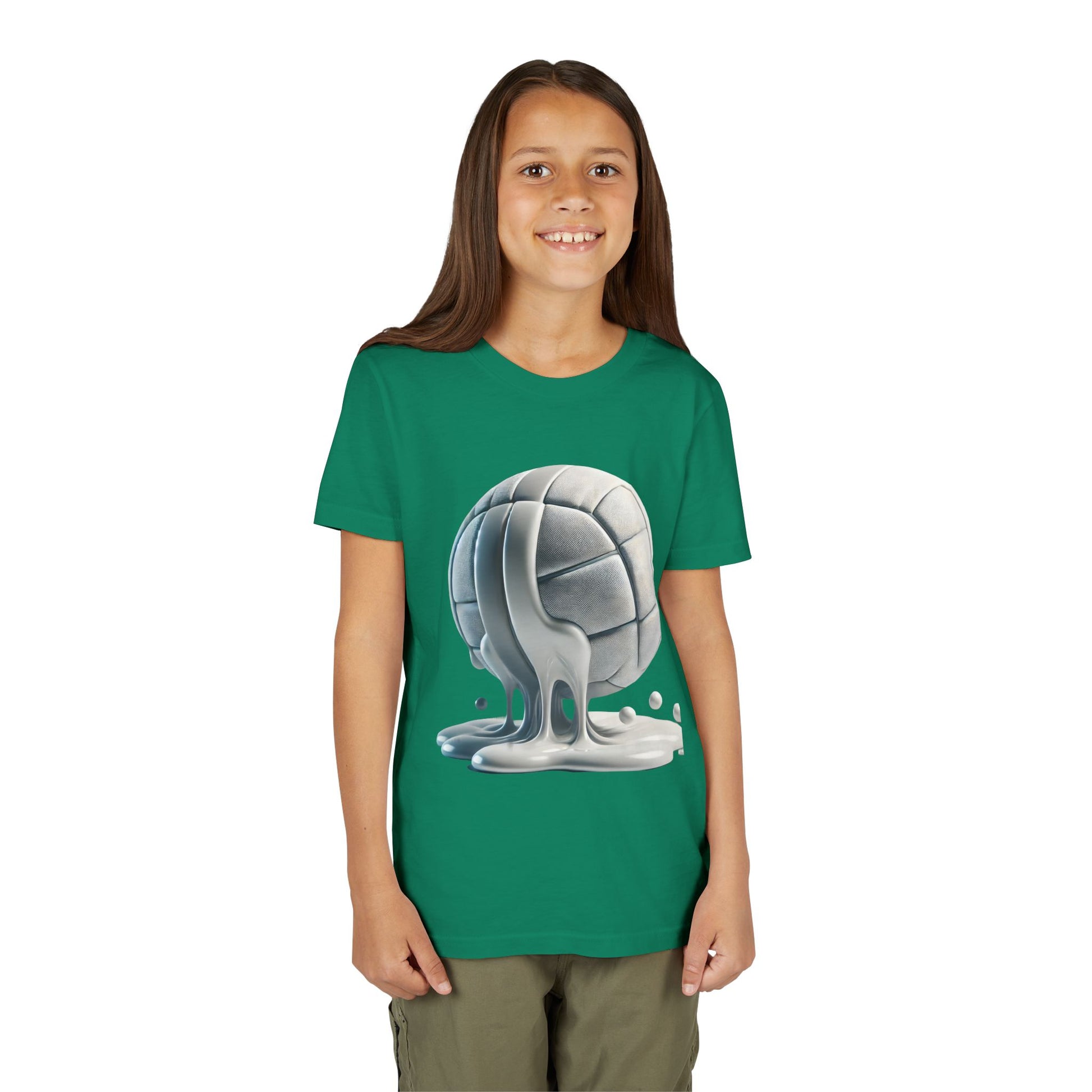 Cool Dripping Volleyball Youth Tee