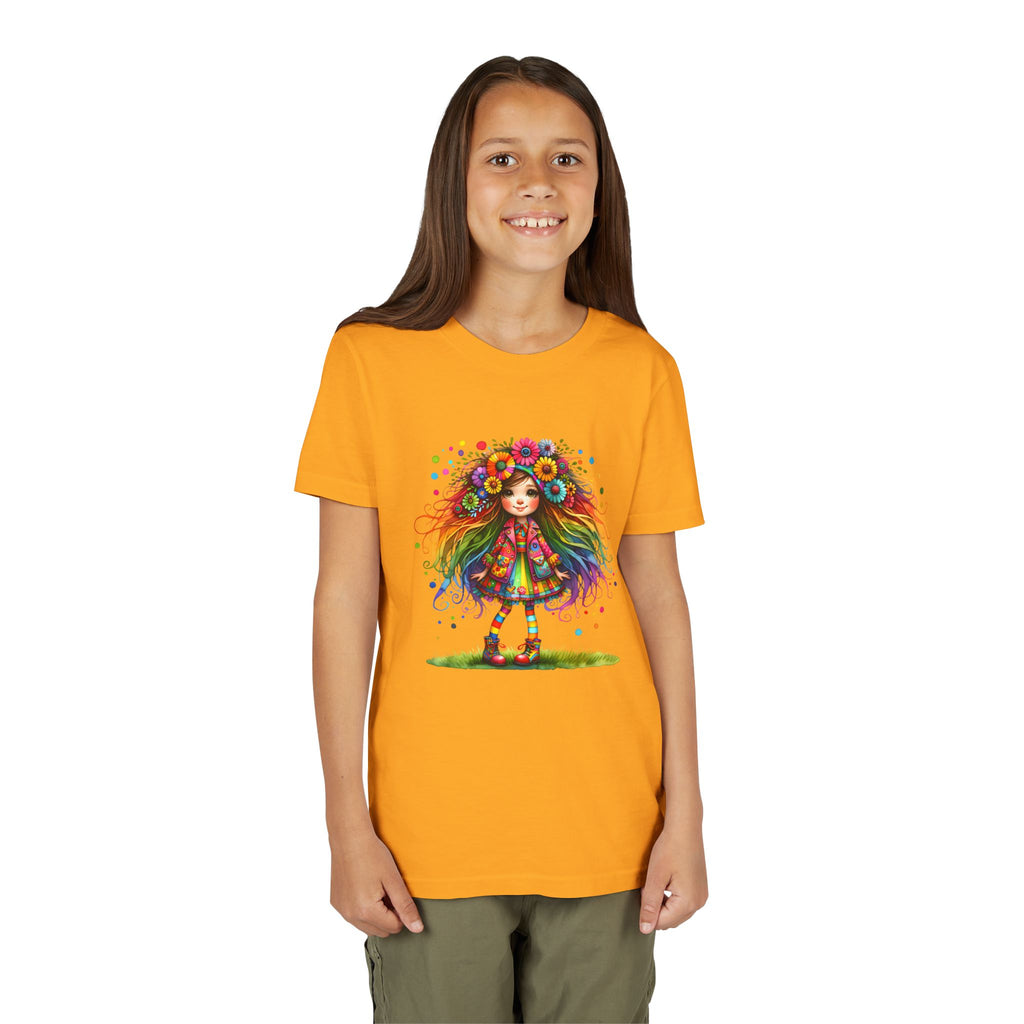 Whimsical Flower Child Youth Tee