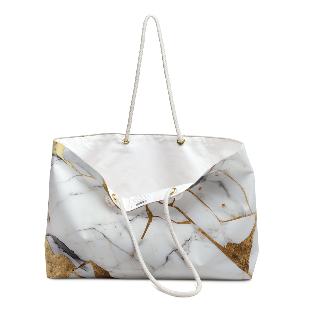 Marble Chic Weekender Bag
