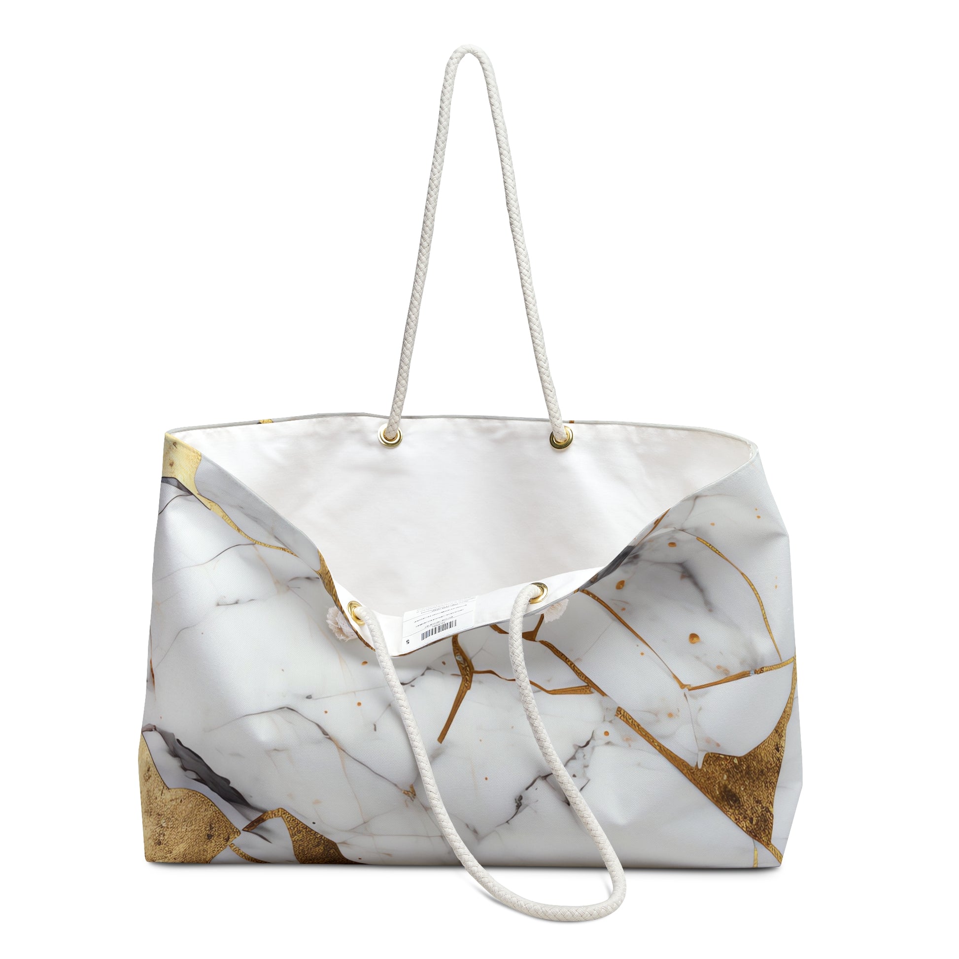 Marble Chic Weekender Bag