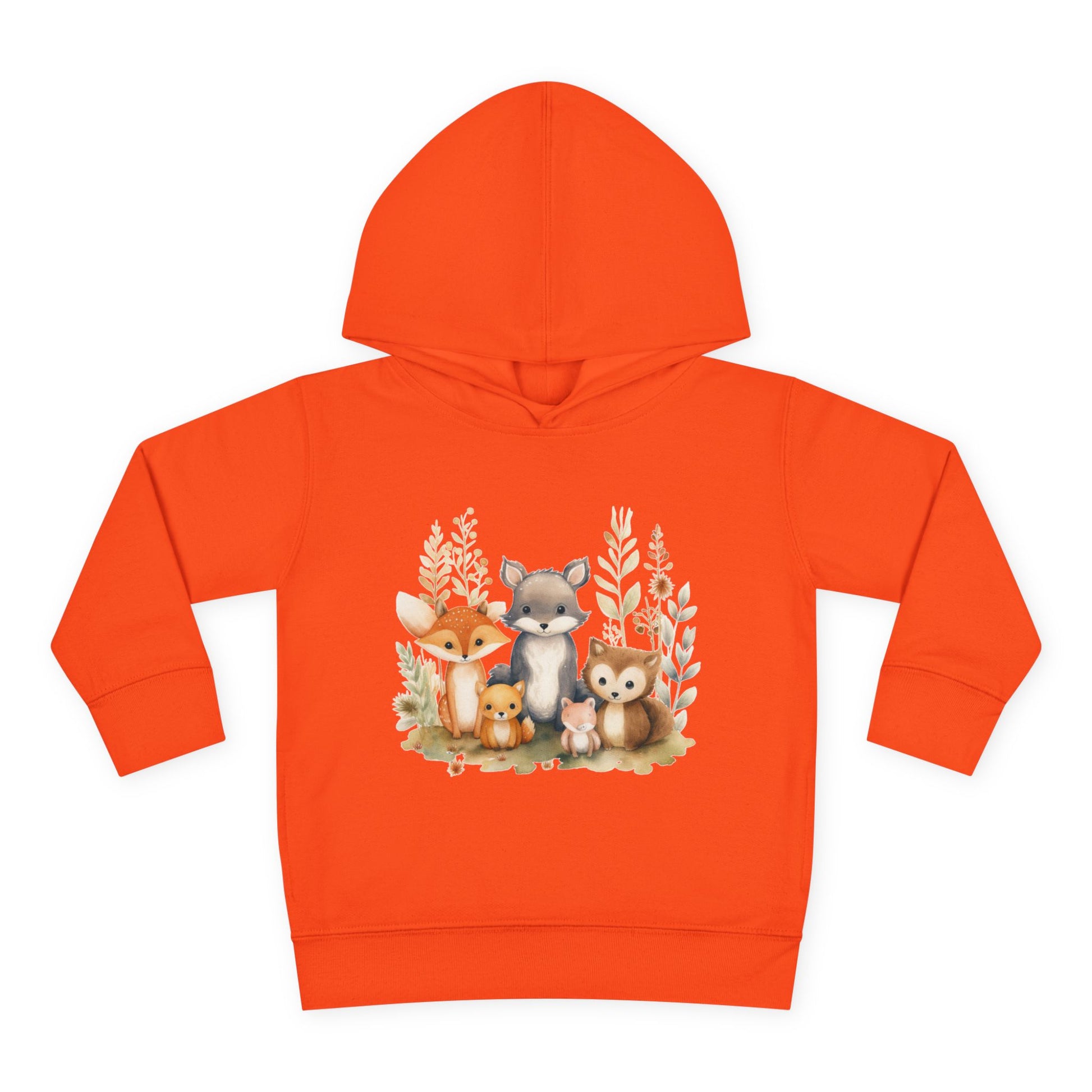 Whimsical Animal Toddler Hoodie