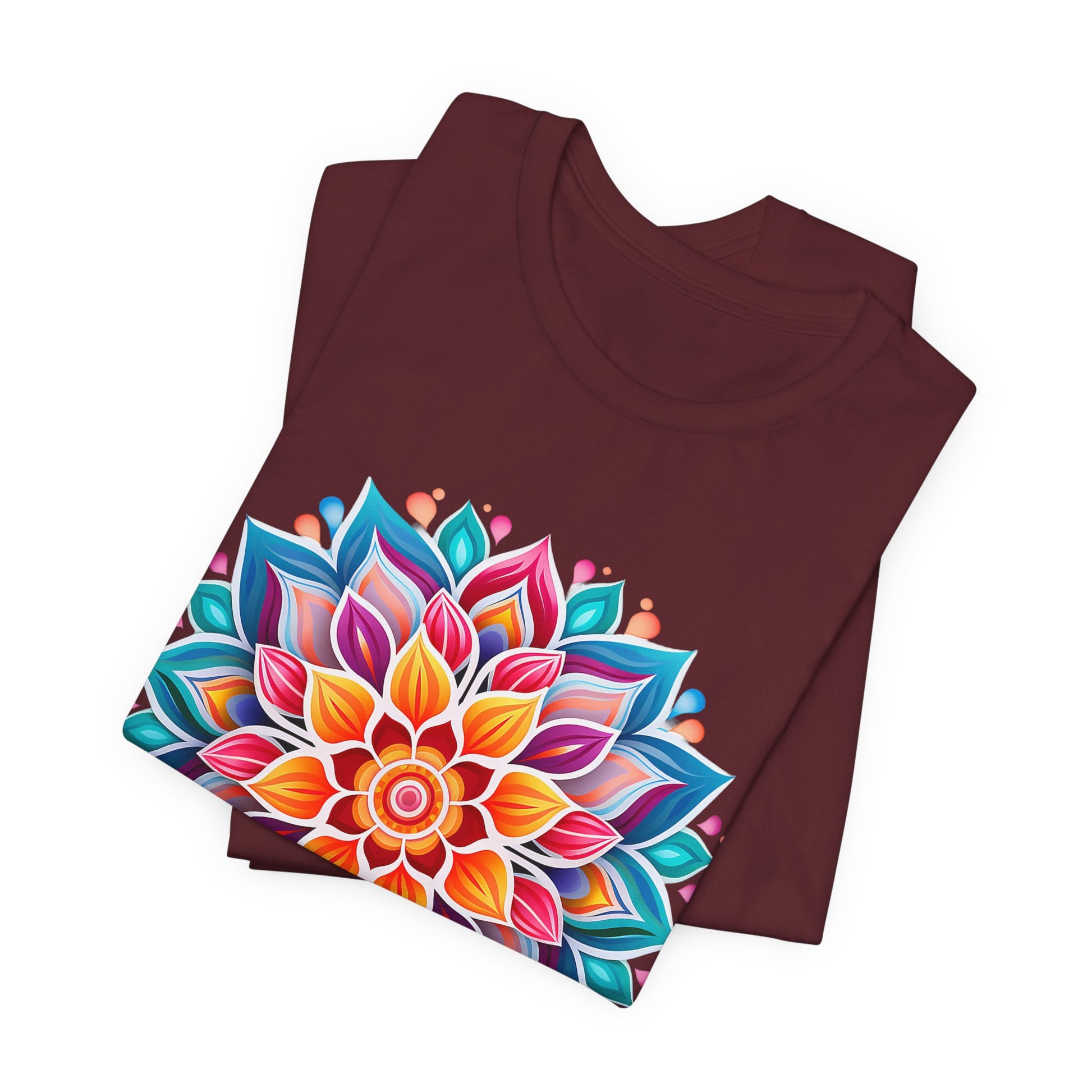 Vibrant Mandala Graphic Tee