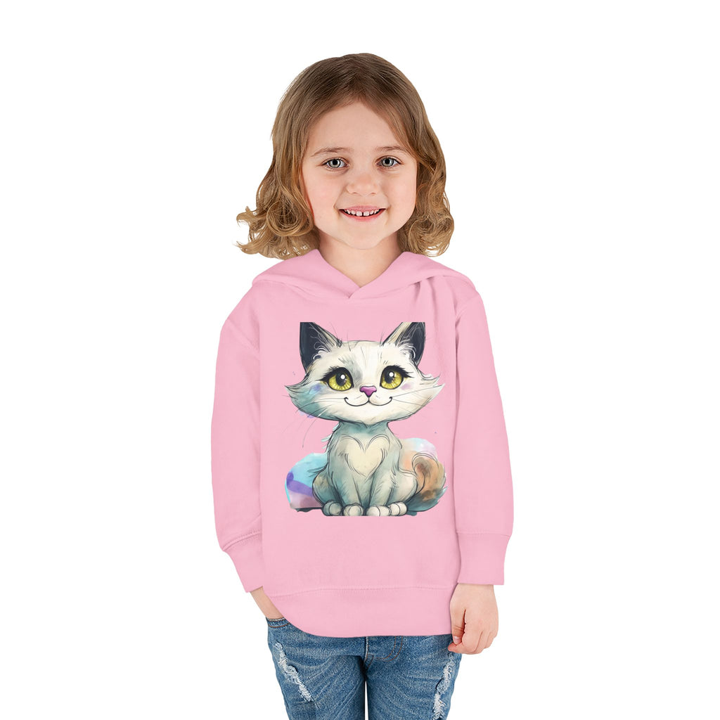 Cute Cat Toddler Hoodie