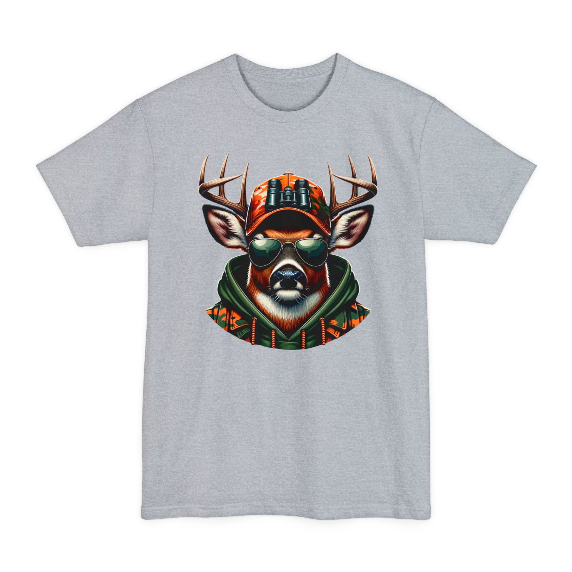 Hunting Vibes T-Shirt - Tall Beefy Design 3 Extra Inches