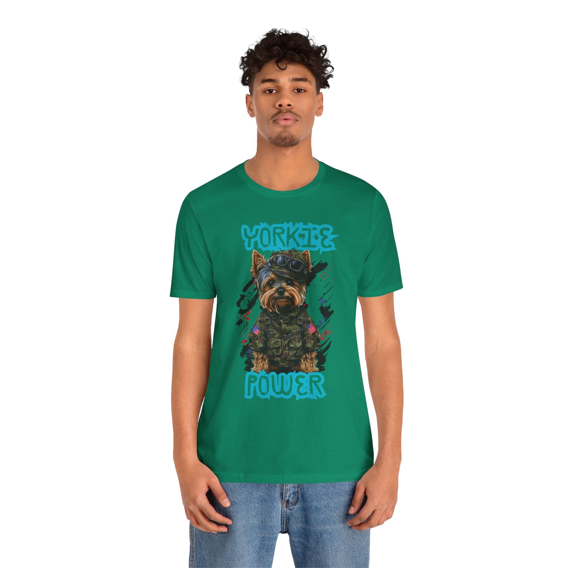 Yorkie Power Unisex Tee
