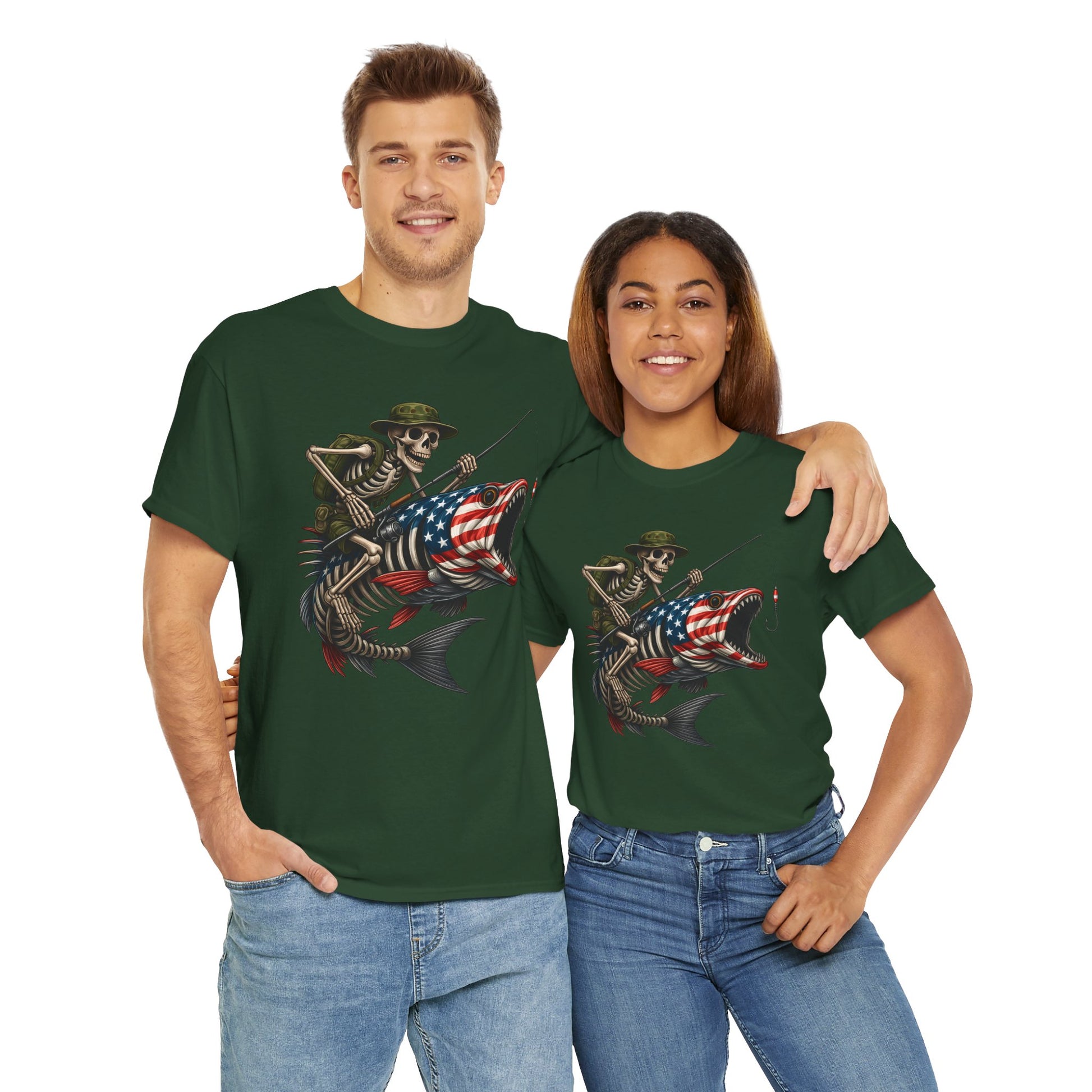 Fishing Skeleton Tee