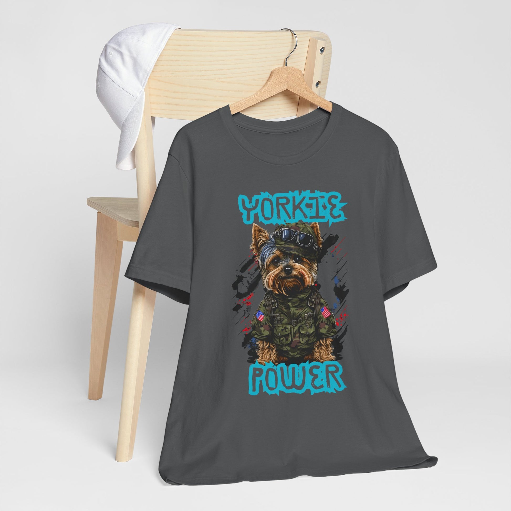 Yorkie Power Unisex Tee