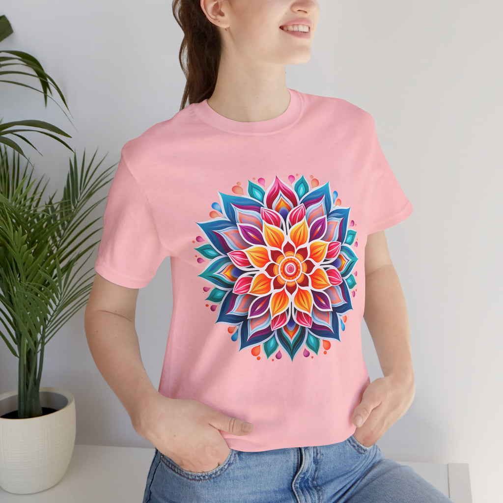 Vibrant Mandala Graphic Tee