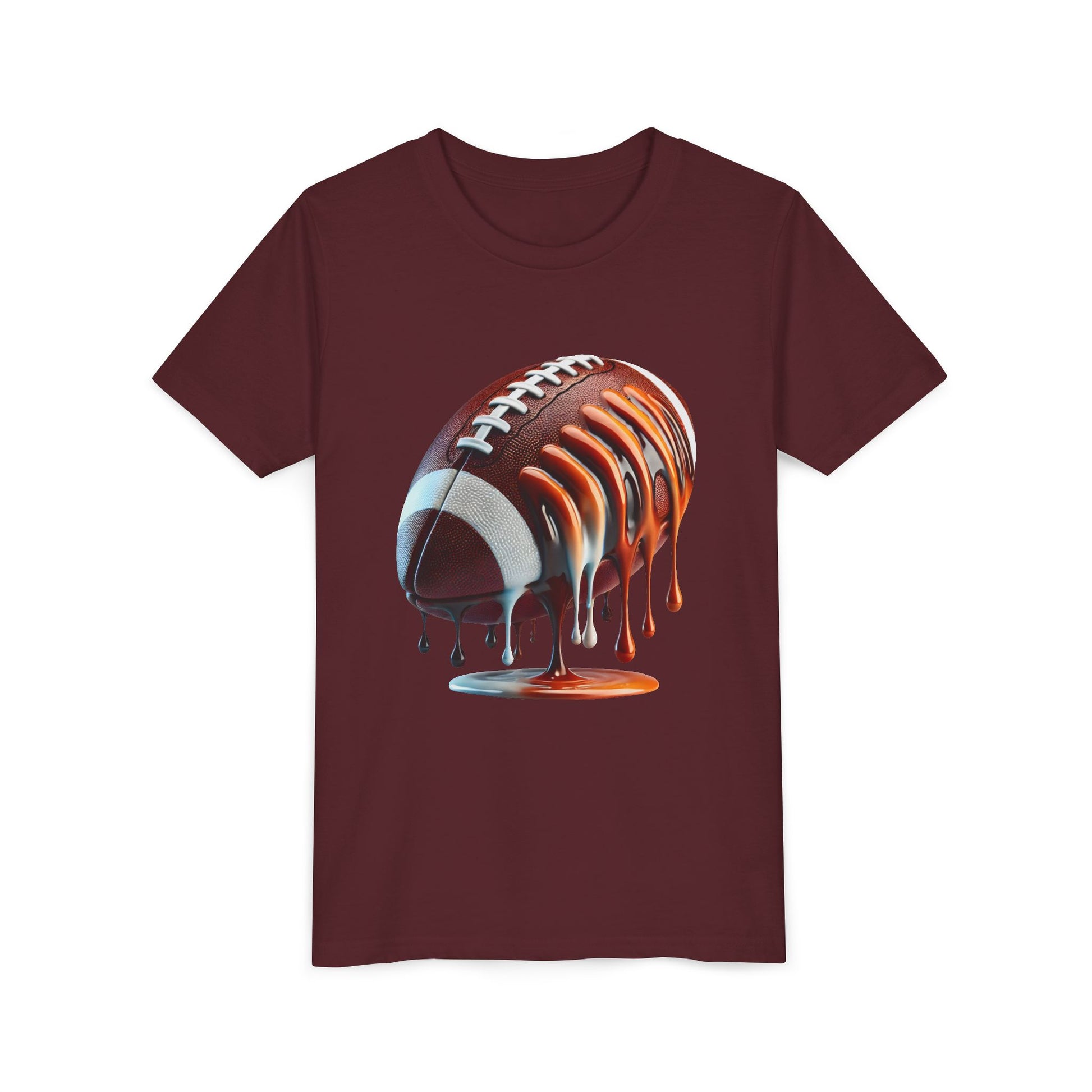 Dripping Football Youth Tee