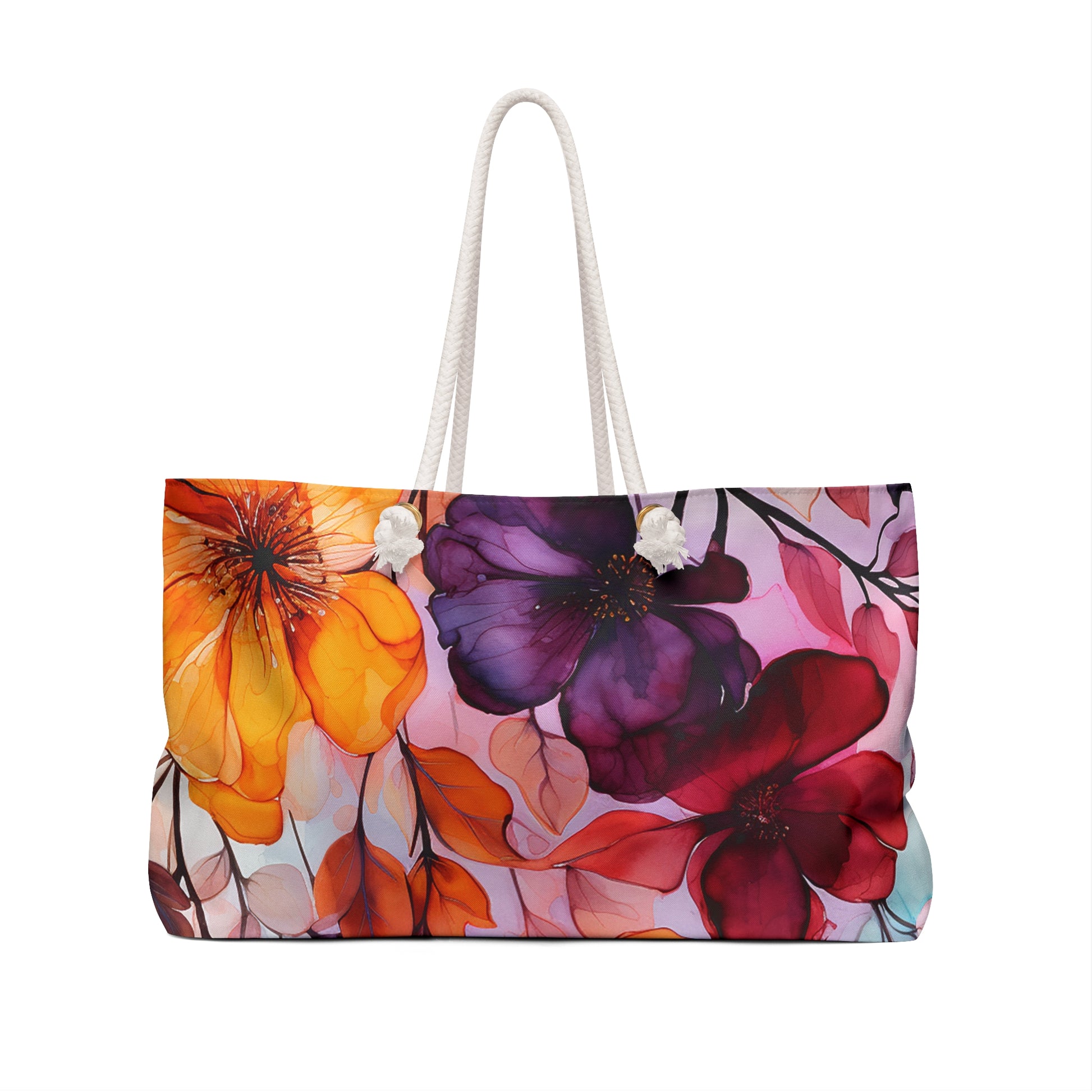 Watercolor Weekender Bag