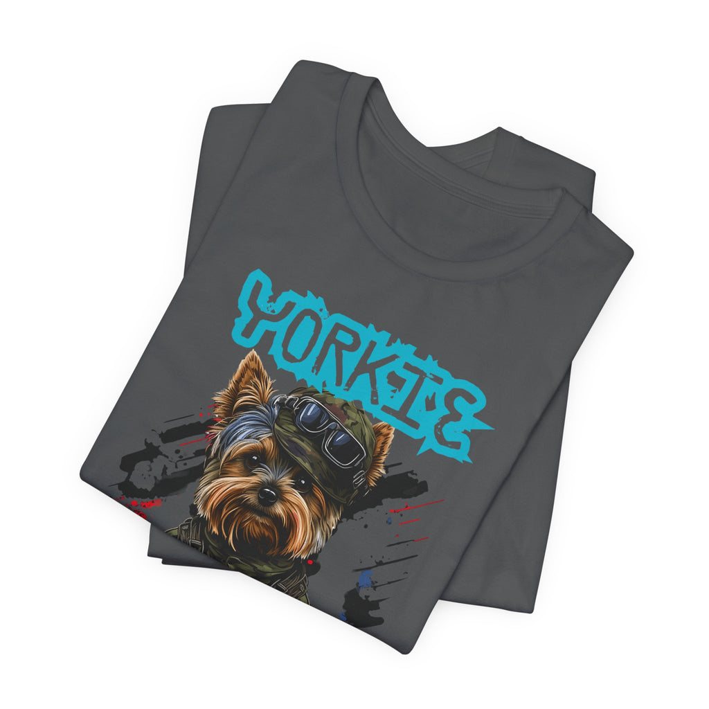 Yorkie Power Unisex Tee