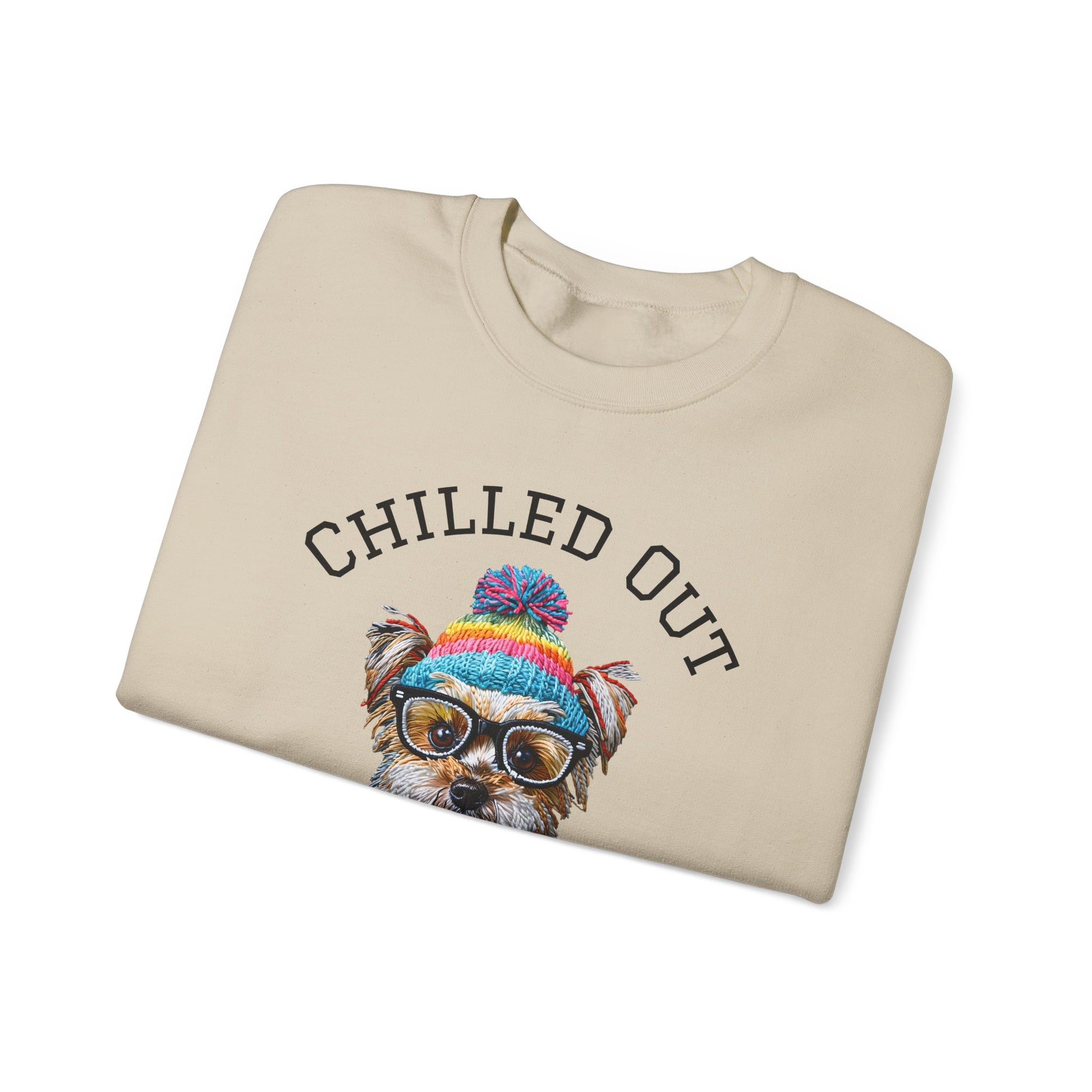 Chilled Out Yorkie Sweatshir