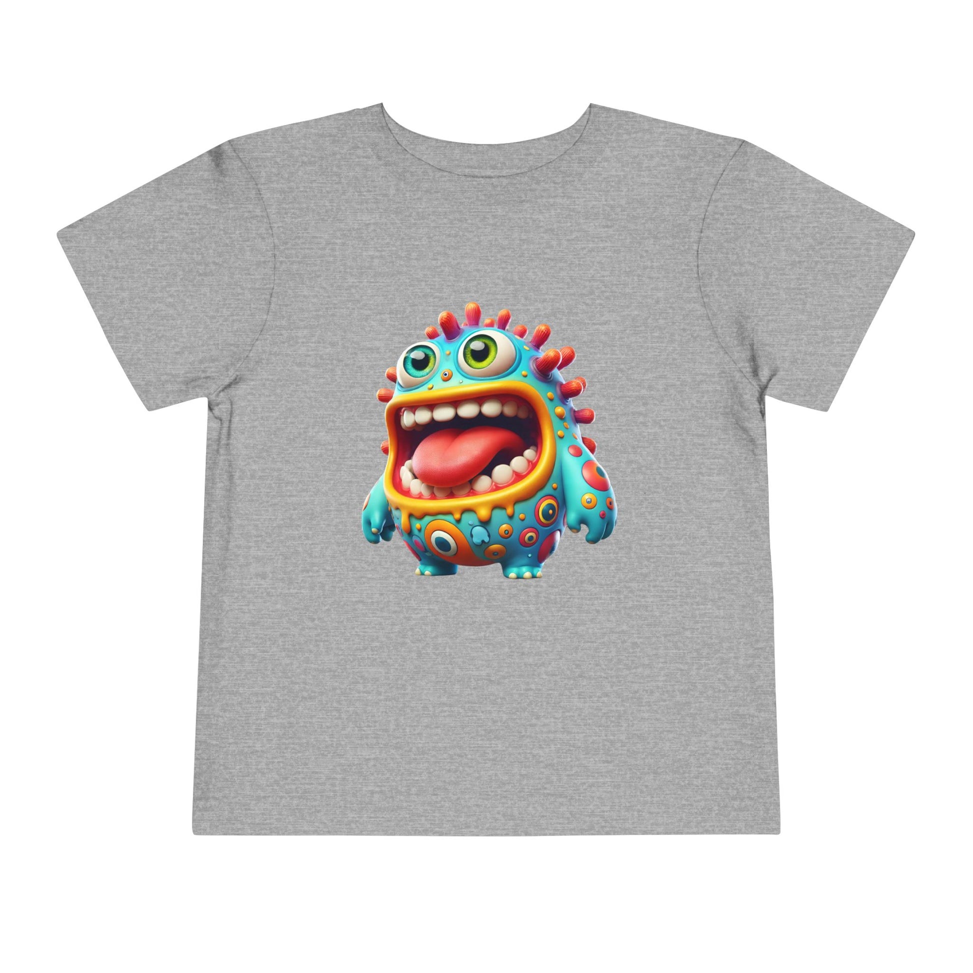 Colorful Toddler Tee with Fun Monster Design