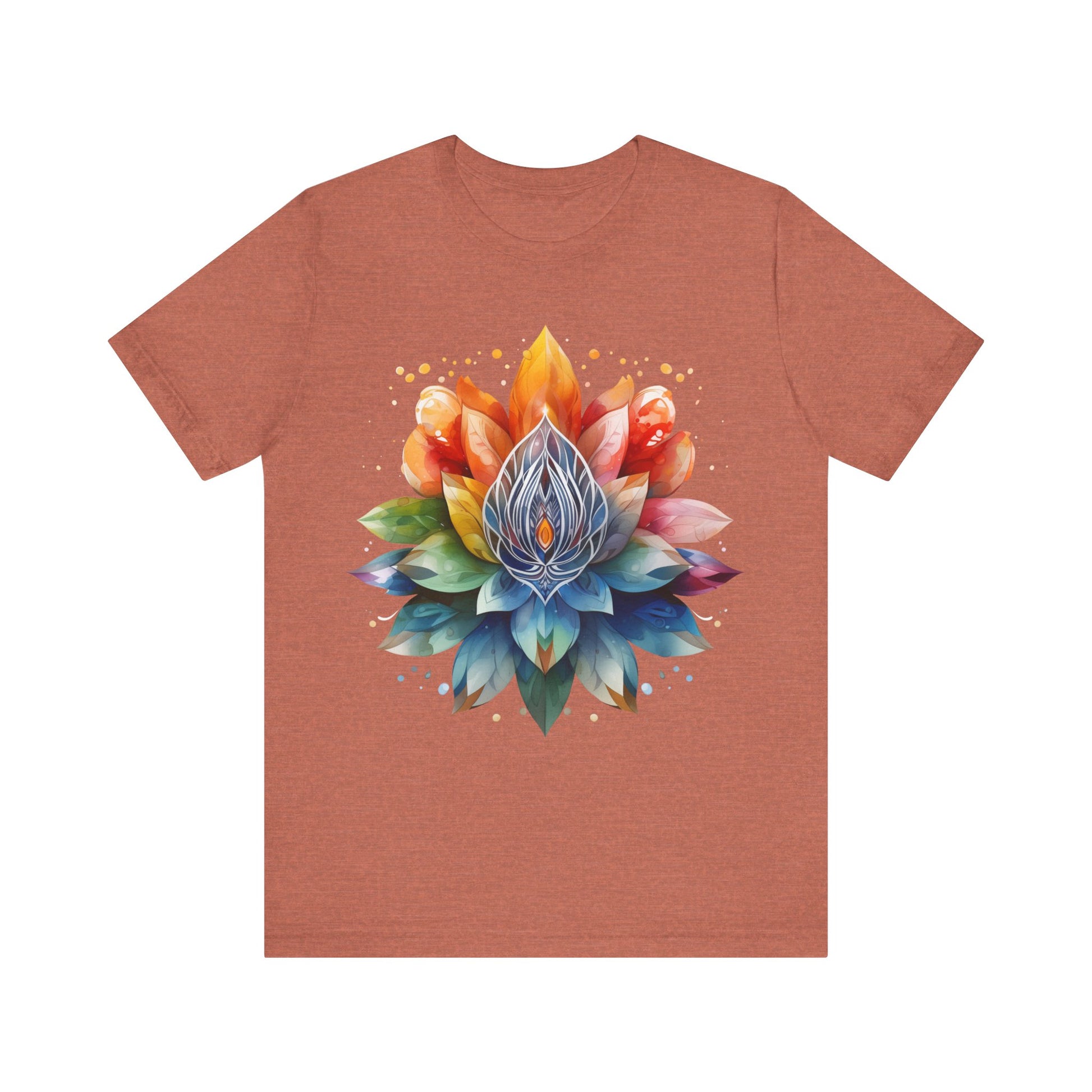 Colorful Lotus Flower T-Shirt