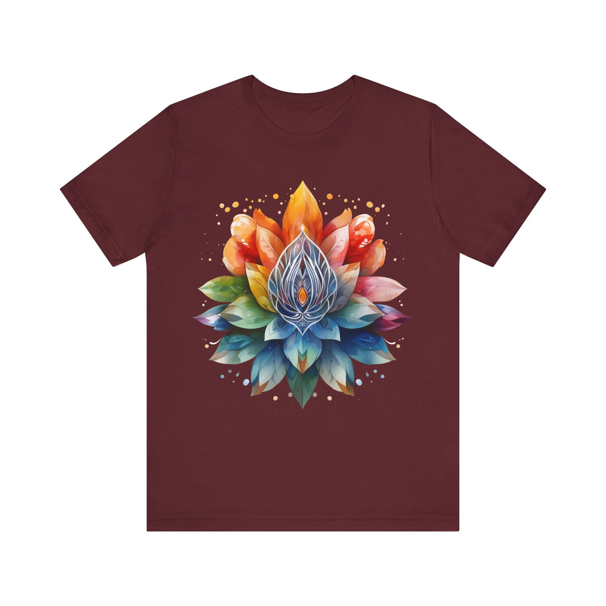 Colorful Lotus Flower T-Shirt