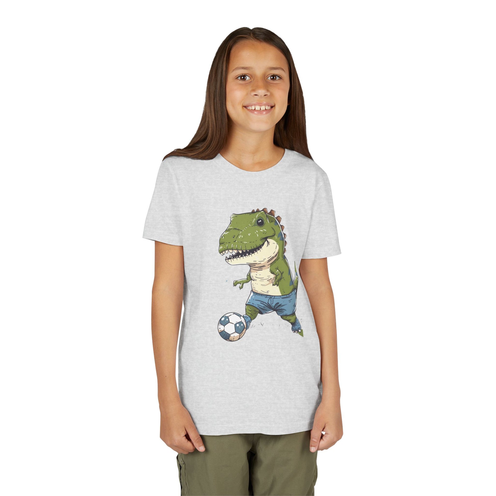Dinosaur Soccer Youth Tee