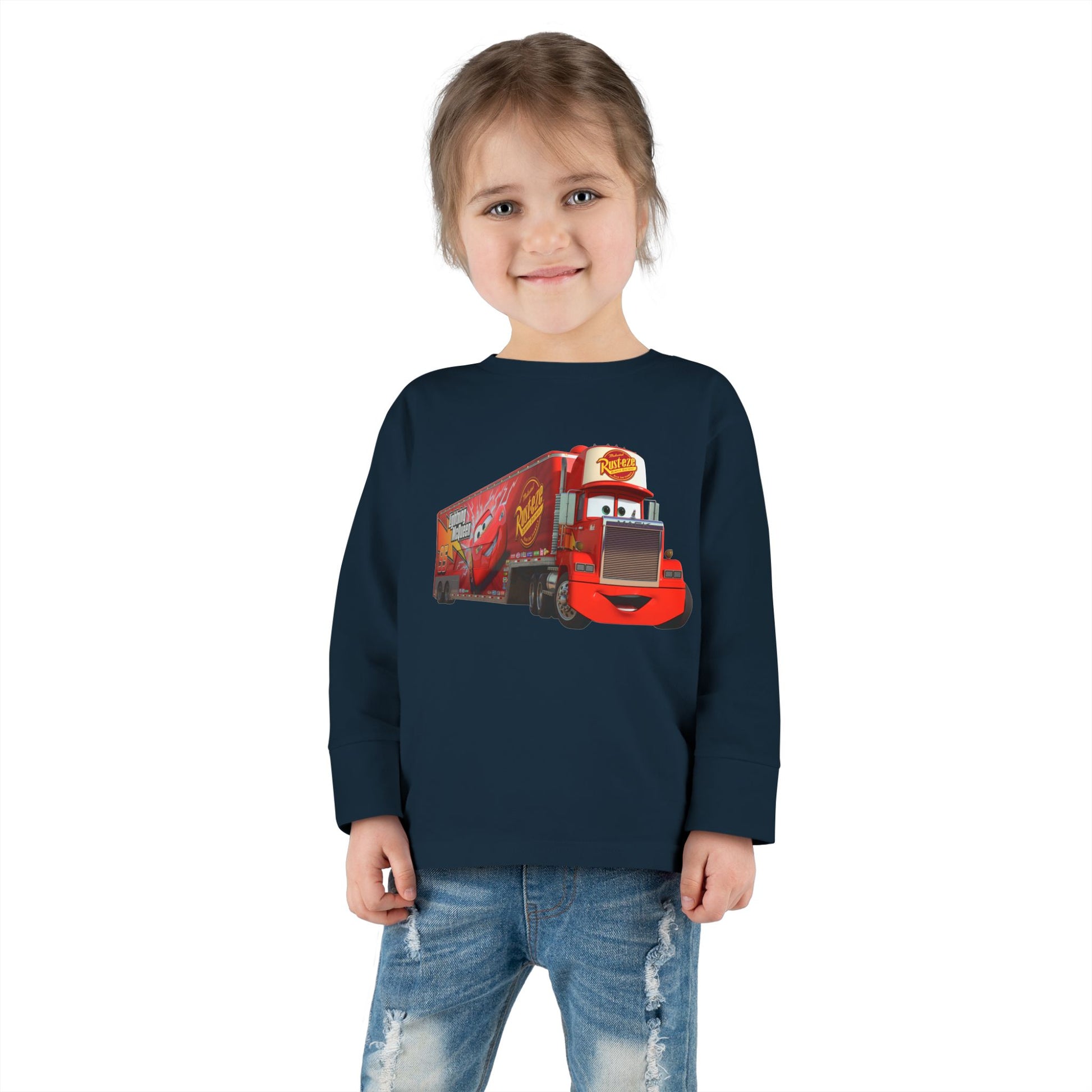 Toddler Truck Long Sleeve Tee