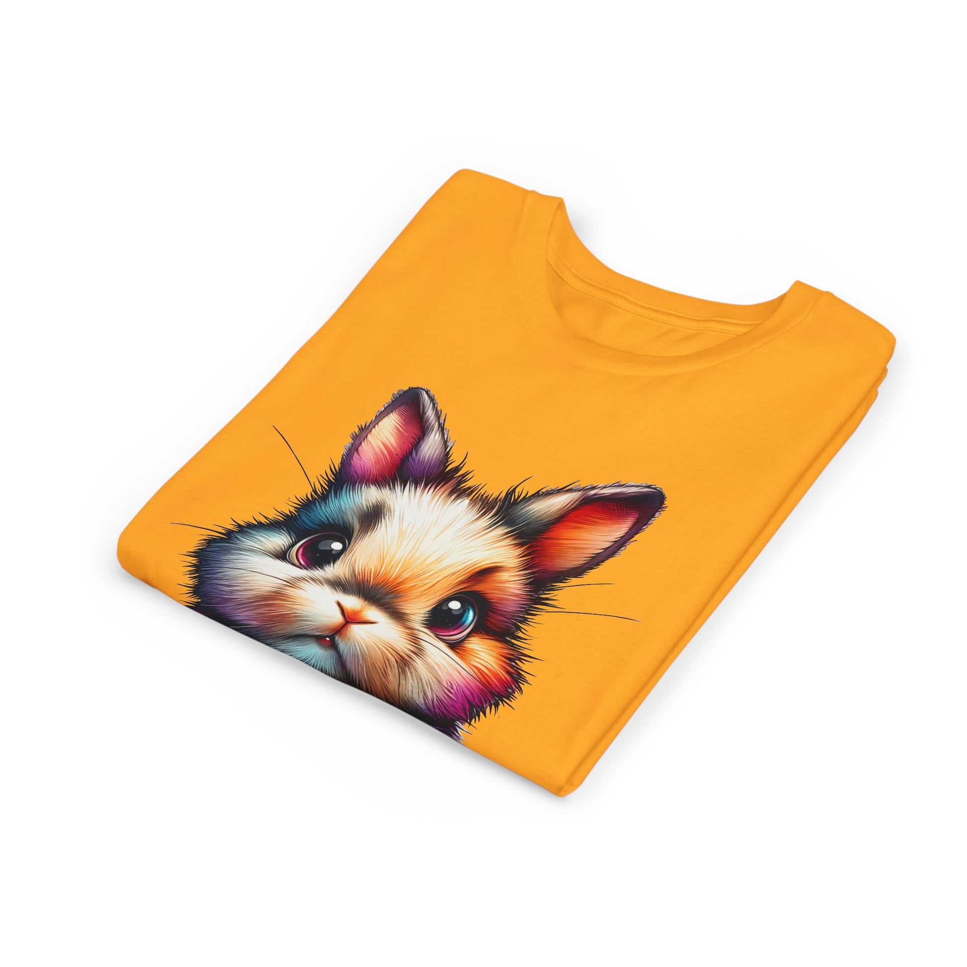 Colorful Bunny Youth Short Sleeve Tee