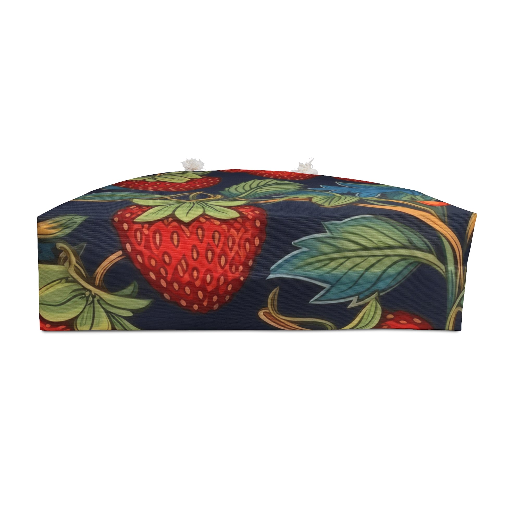 Strawberry Floral Weekender Bag