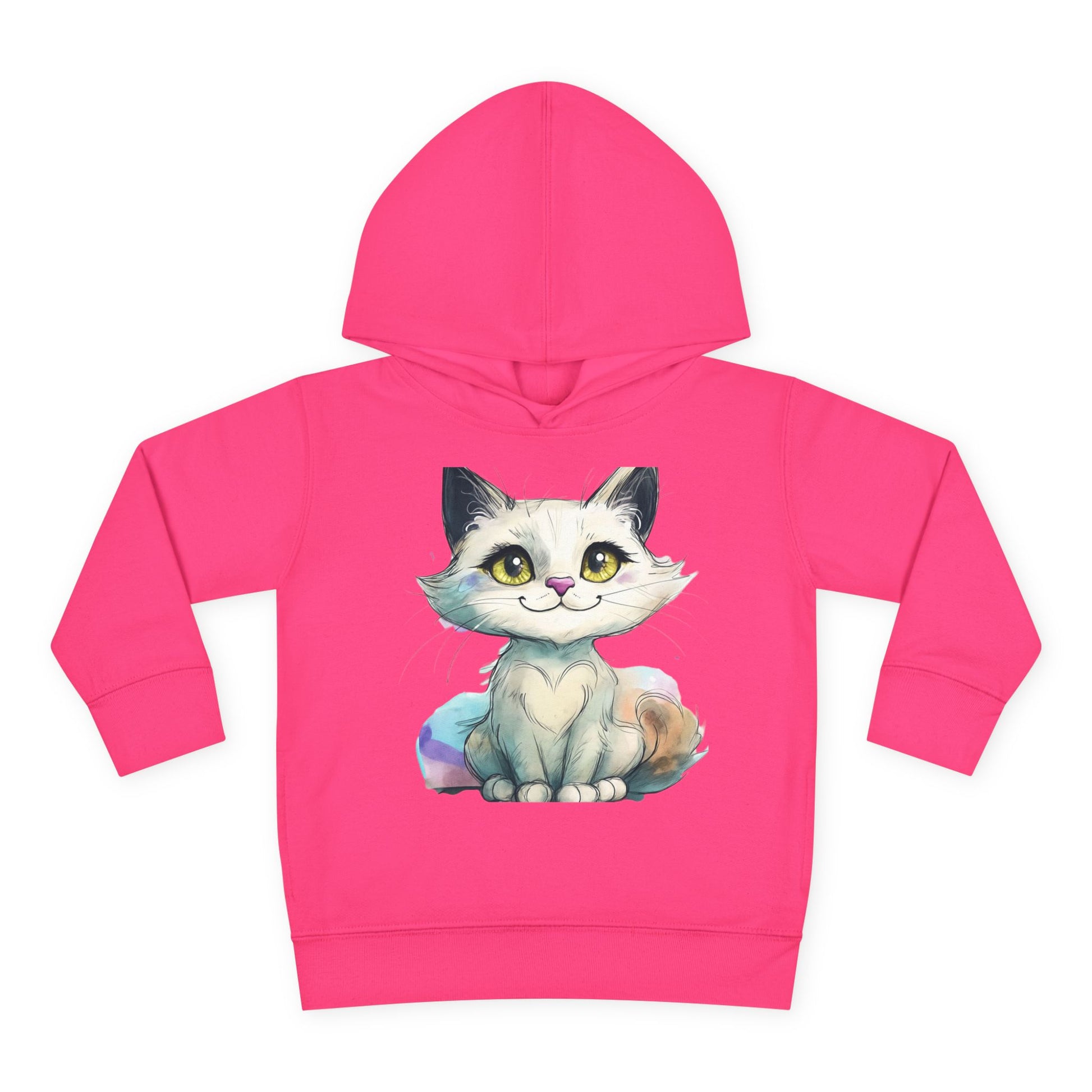 Cute Cat Toddler Hoodie