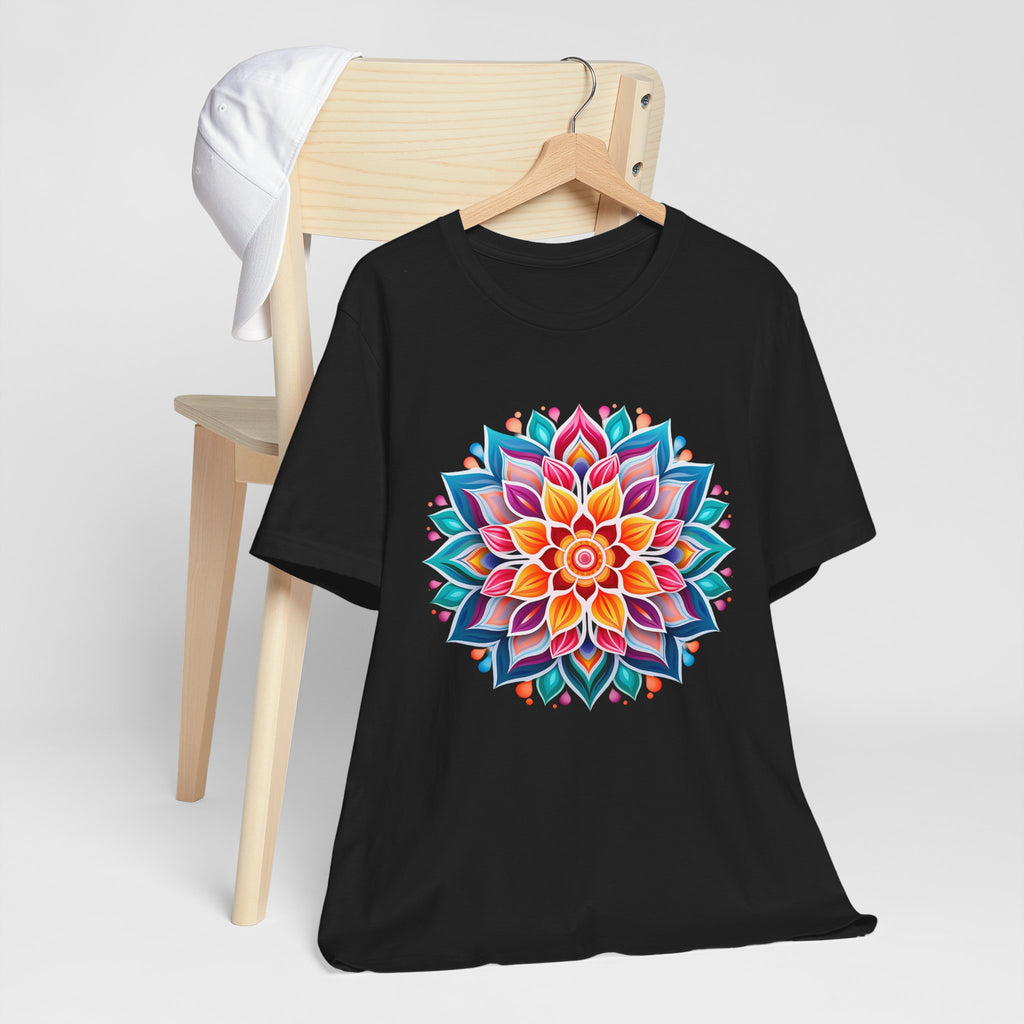 Vibrant Mandala Graphic Tee