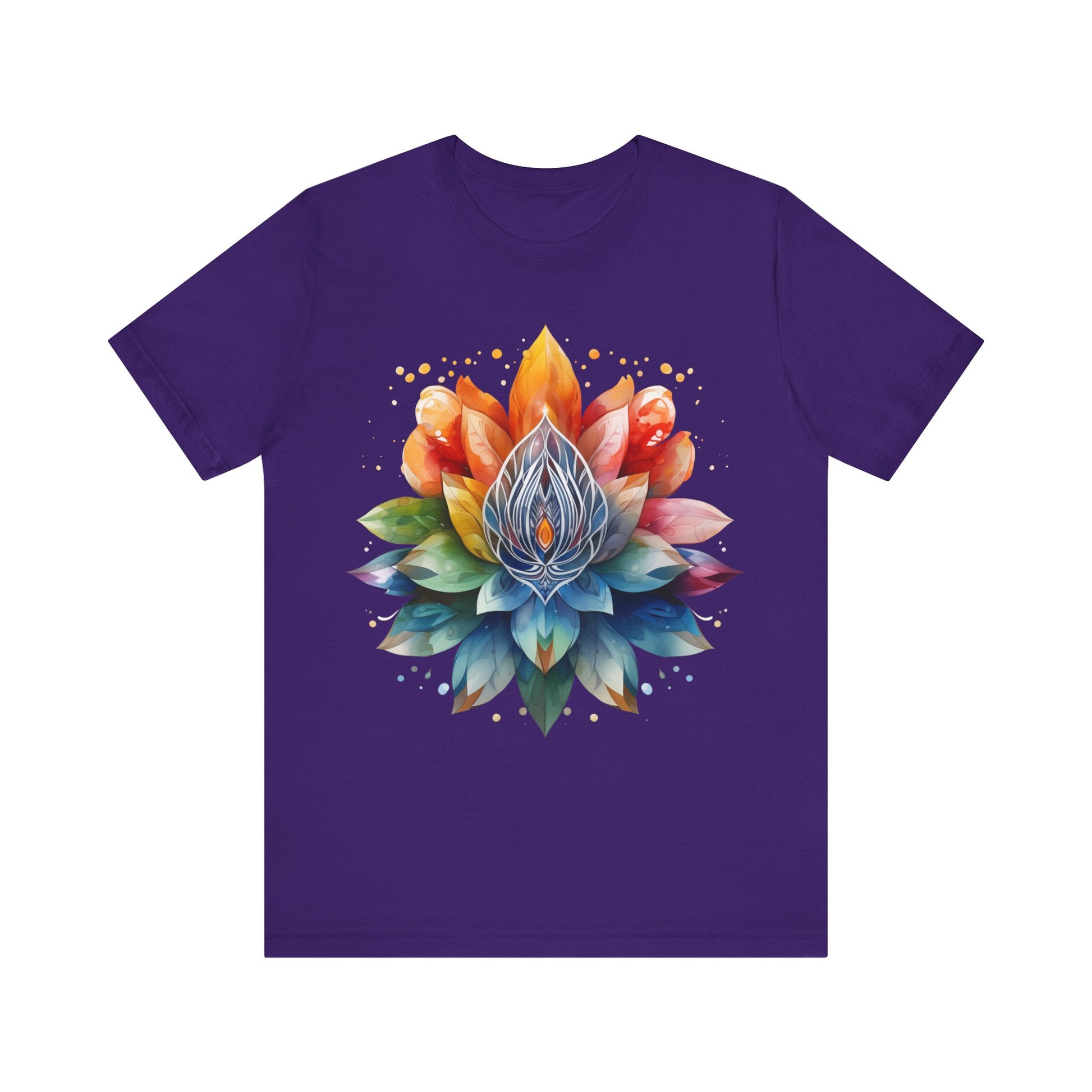 Colorful Lotus Flower T-Shirt