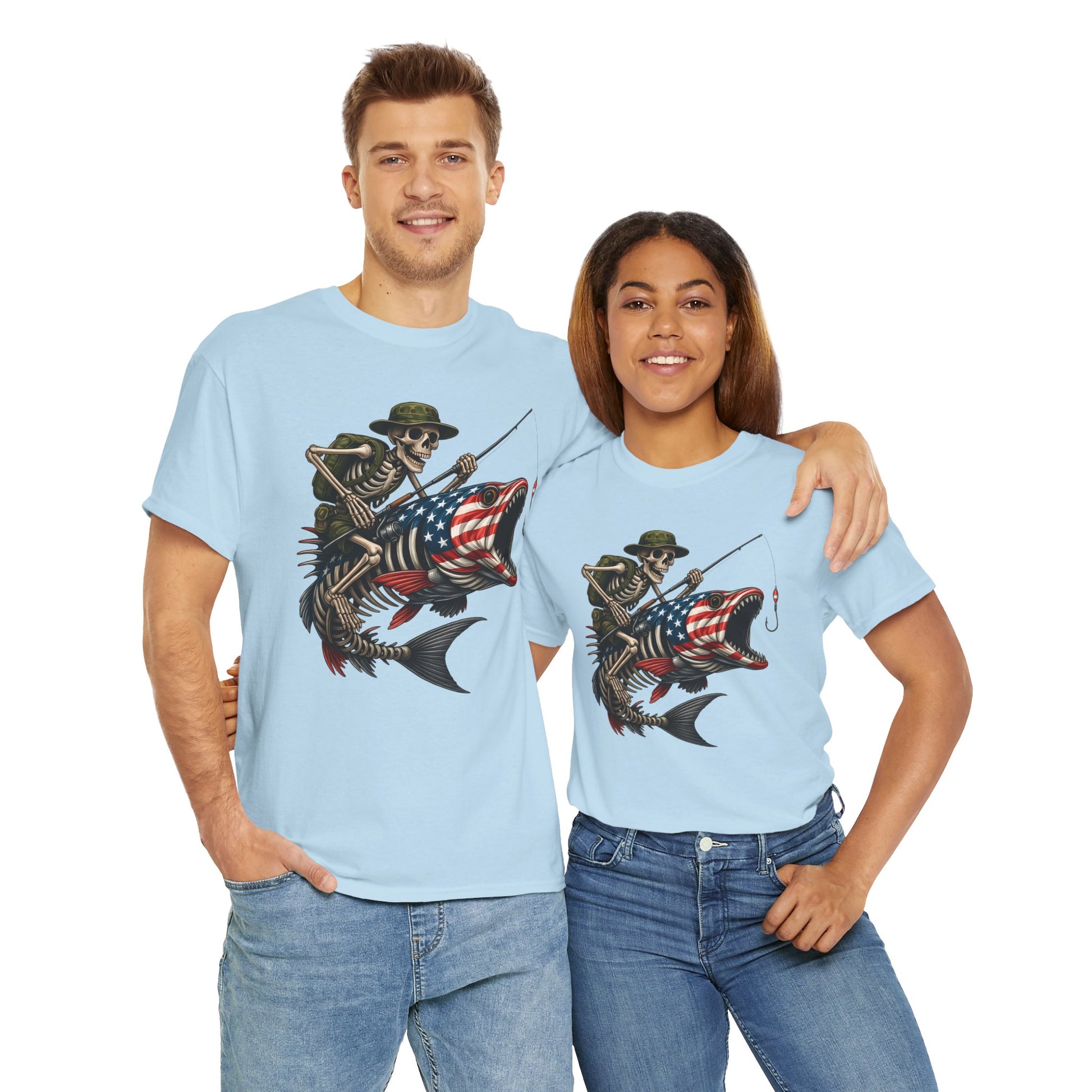 Fishing Skeleton Tee