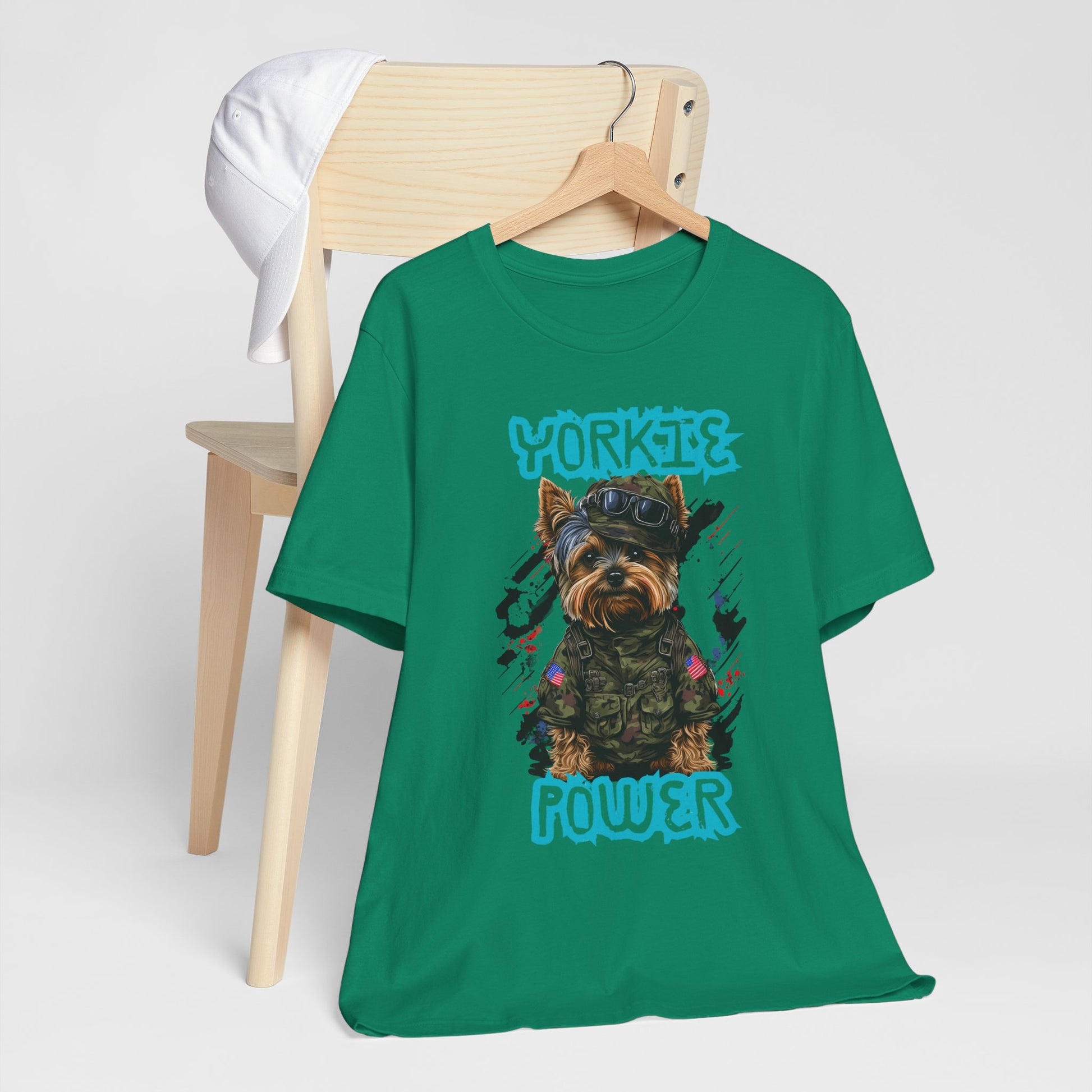 Yorkie Power Unisex Tee